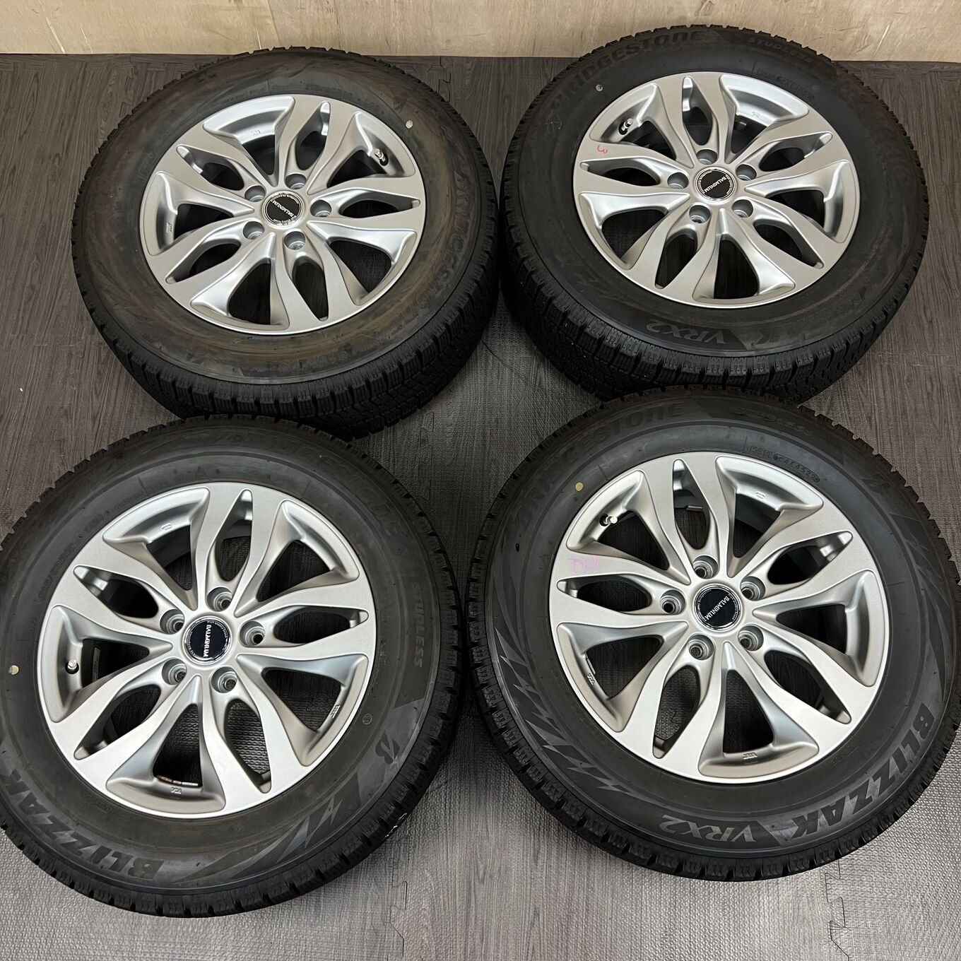 Bridgestone BALMINUM R16 6.5J ET48 5x114.3, фото 5