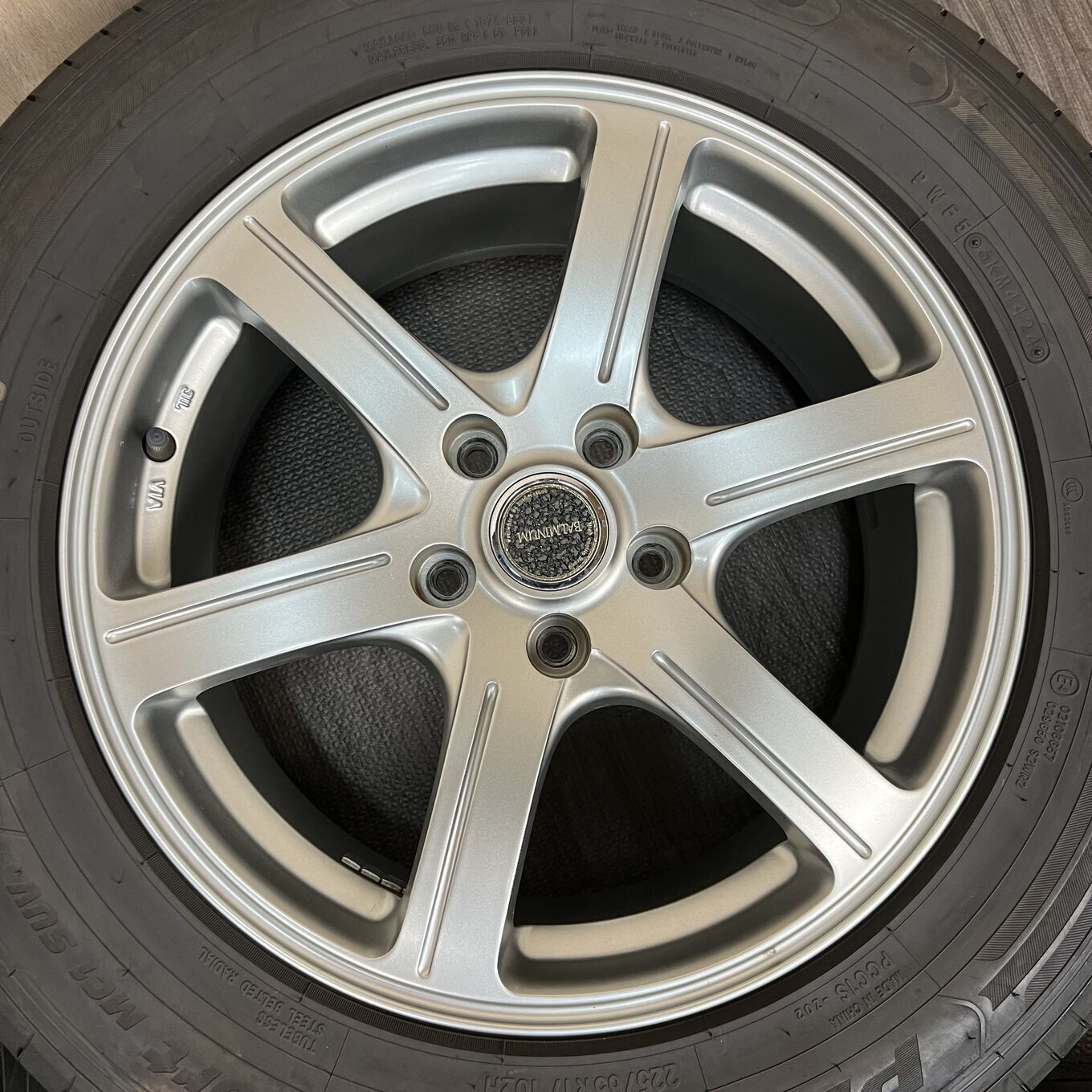 Bridgestone BALMINUM R17 7J ET45 5x114.3, фото 4