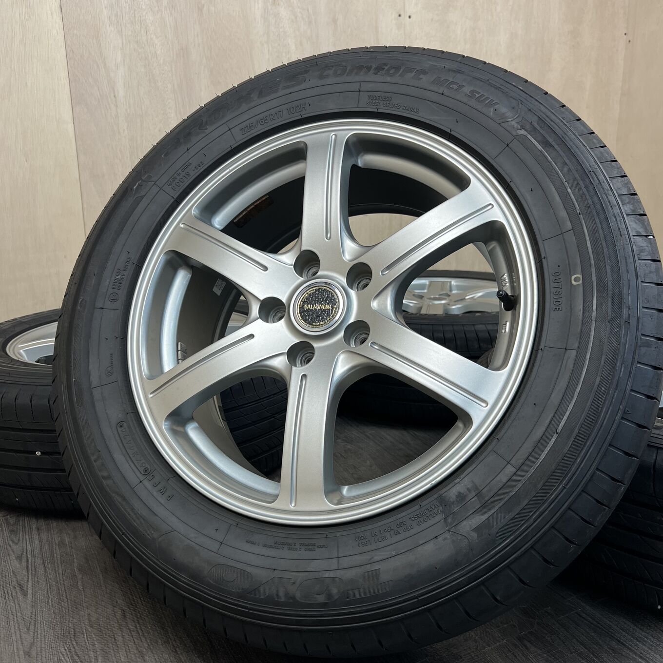 Bridgestone BALMINUM R17 7J ET45 5x114.3, фото 6