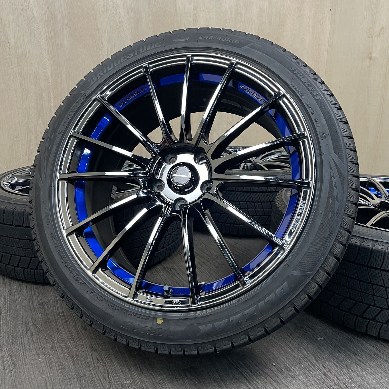 Б/У колесо в сборе 245/40 R19 Bridgestone SPORT SA-15R, артикул 0025AS111026