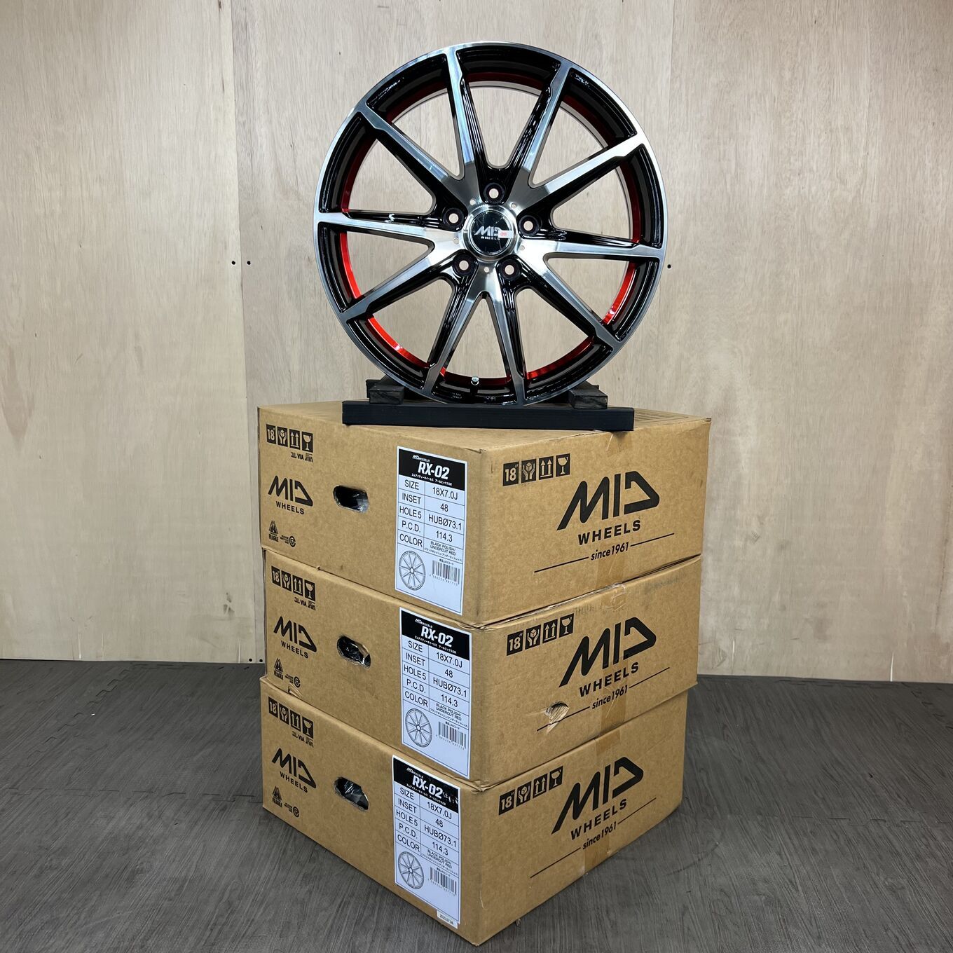 R18 7J ET48 5x114.3 RX-02 — 55 300 ¥/комплект
