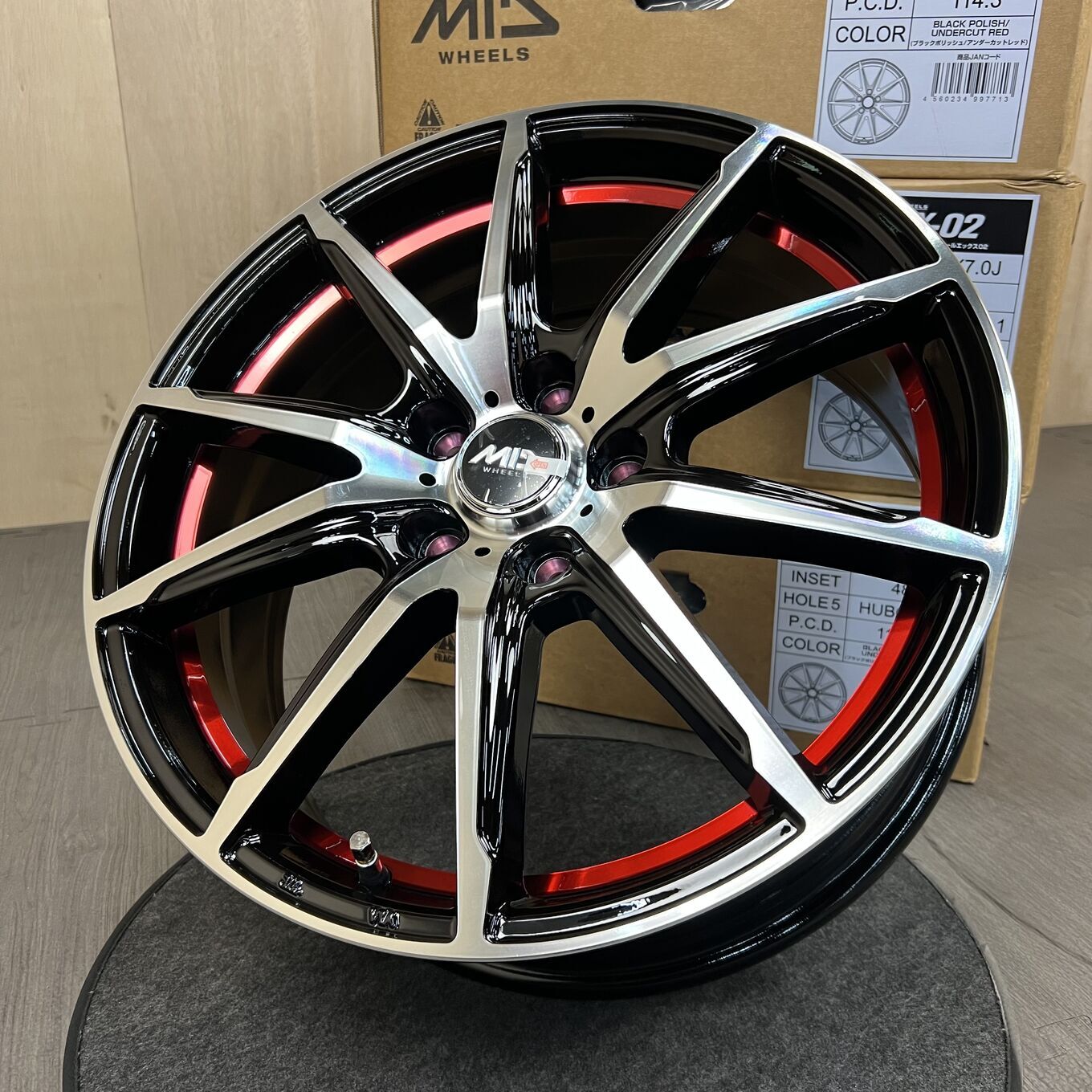 RX-02 R18 7J ET48 5x114.3, фото 2
