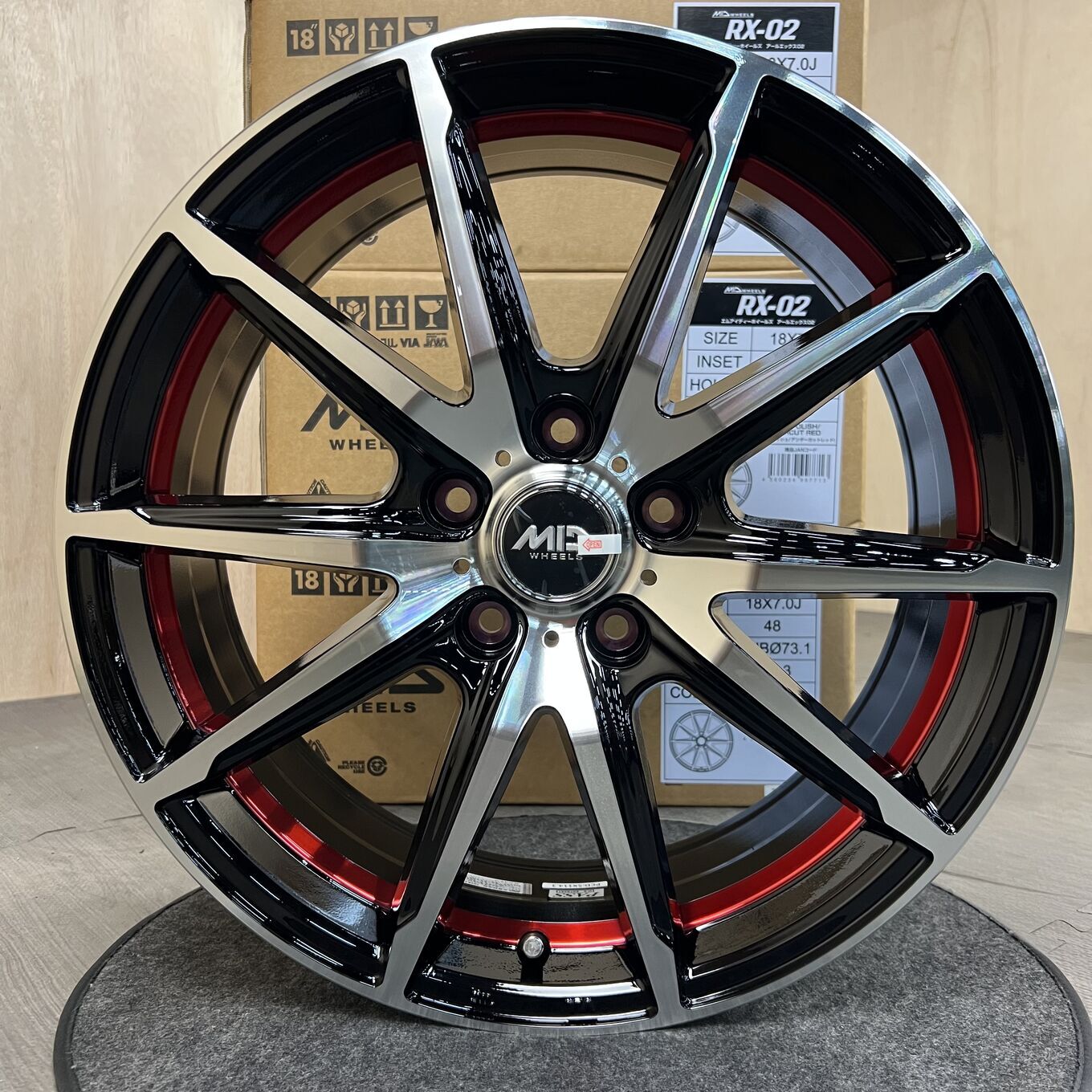 RX-02 R18 7J ET48 5x114.3, фото 3