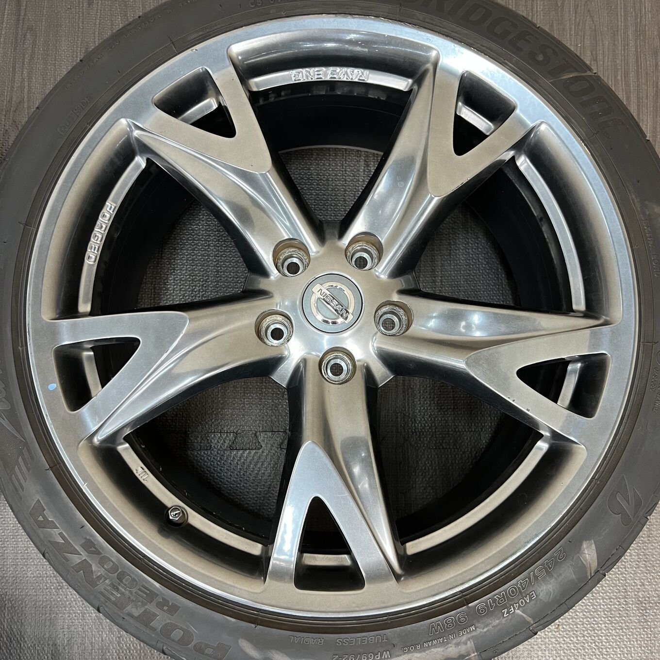 FAIRLADYZ 370Z 40TH ANNIVERSARY R19 9J ET47 5x114.3, фото 4