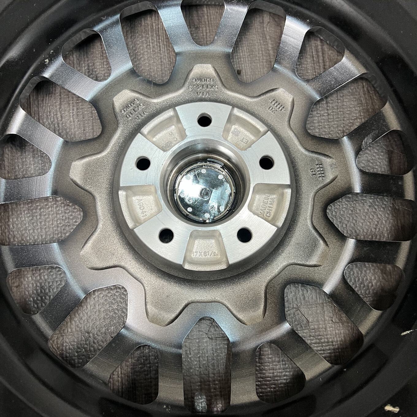 MS-9W R17 6.5J ET38 5x114.3, фото 4