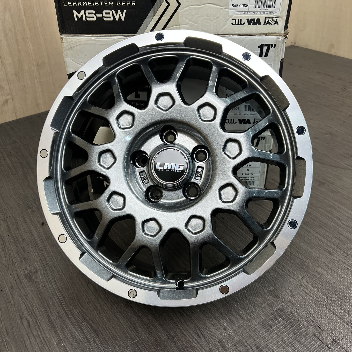 MS-9W R17 6.5J ET38 5x114.3, фото 2