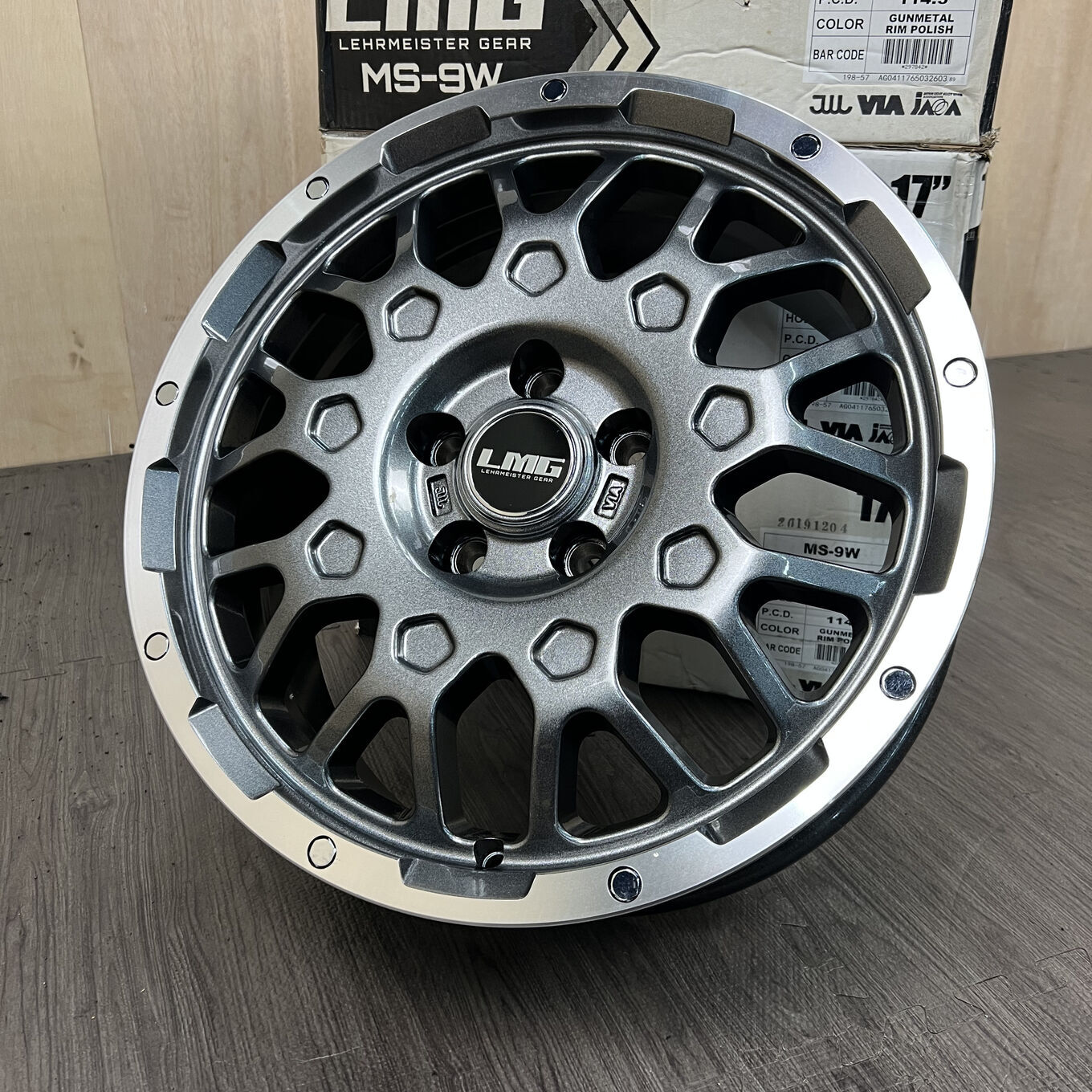 MS-9W R17 6.5J ET38 5x114.3, фото 3