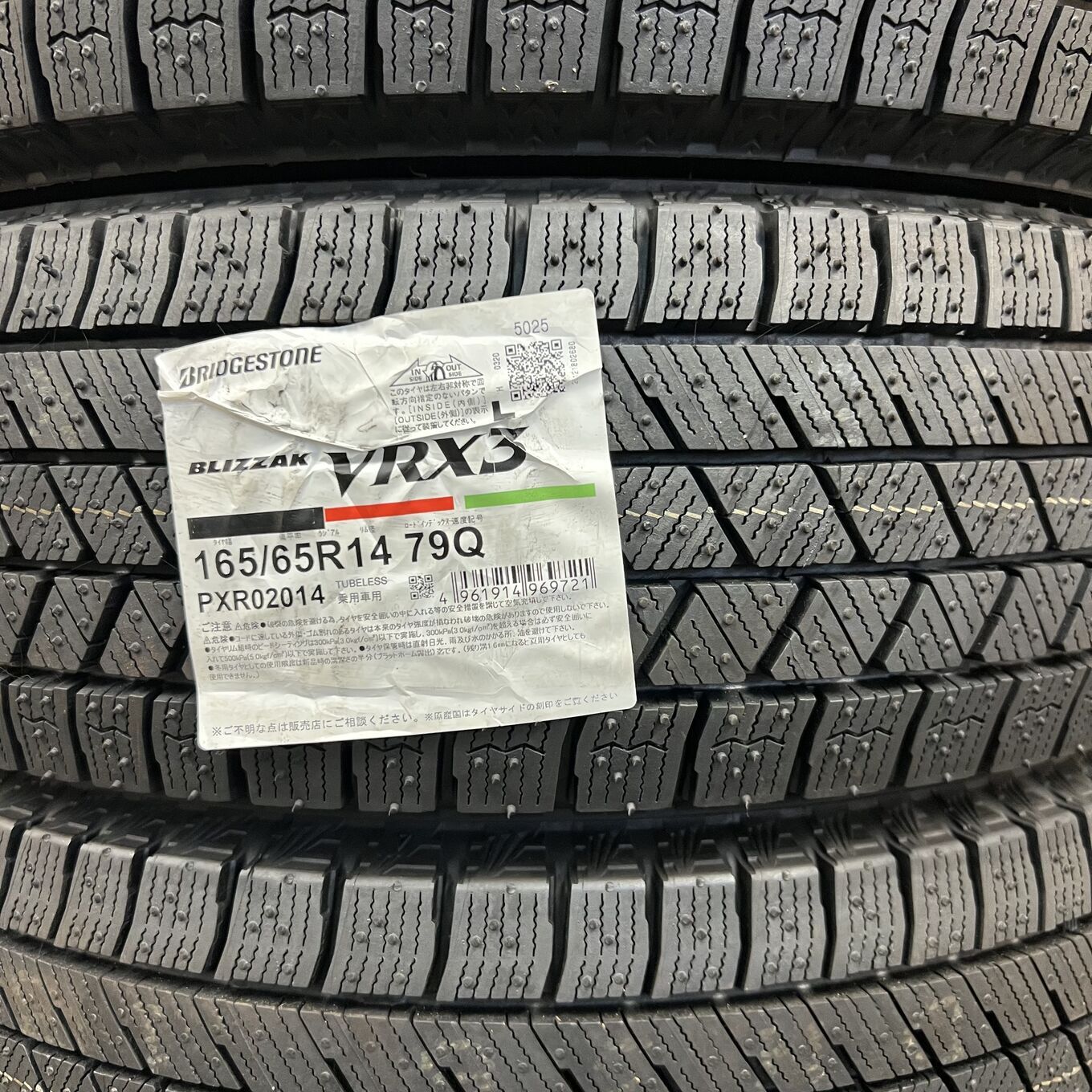 Bridgestone BLIZZAK VRX3 165/65 R14, фото 3