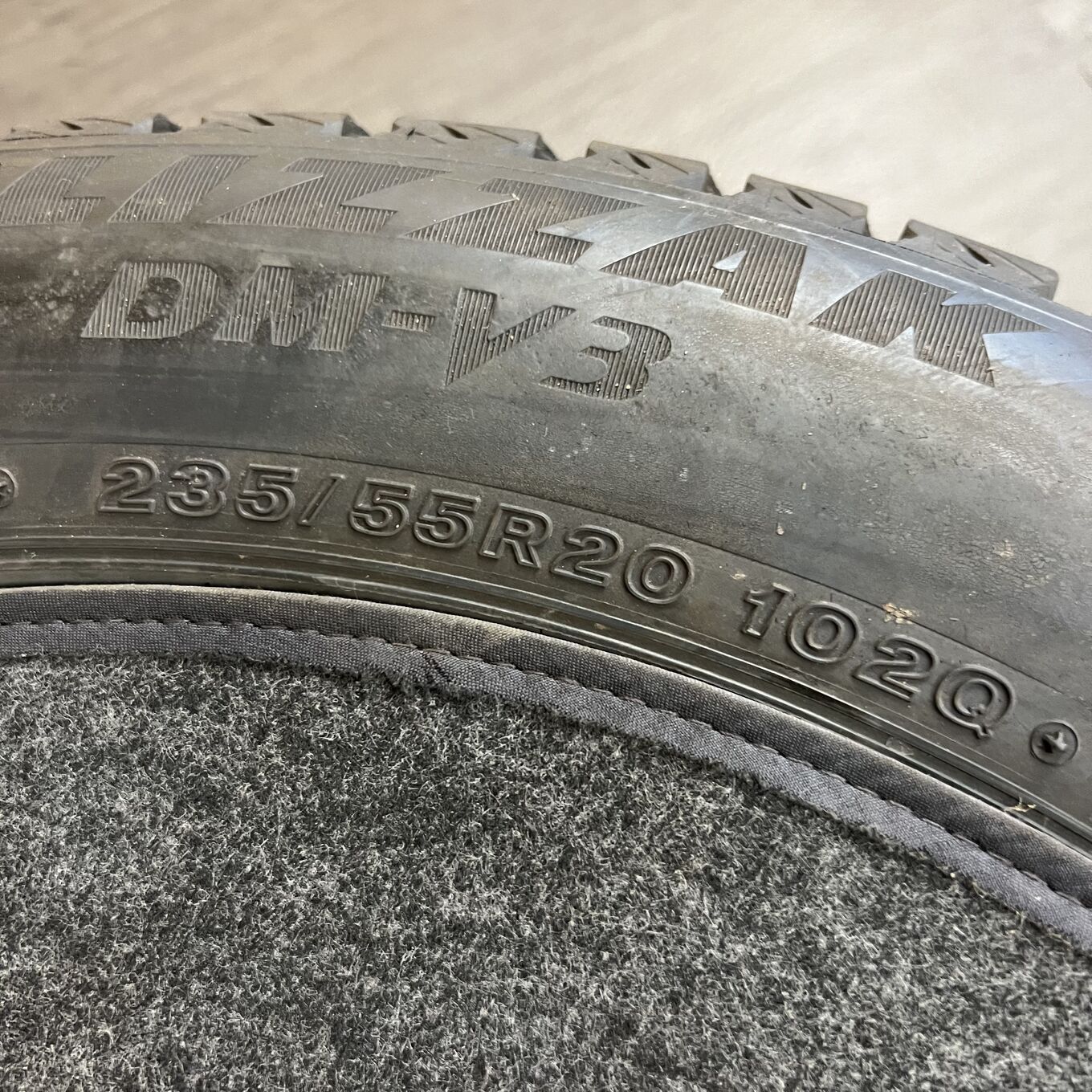 Bridgestone BLIZZAK DM-V3 235/55 R19, фото 6