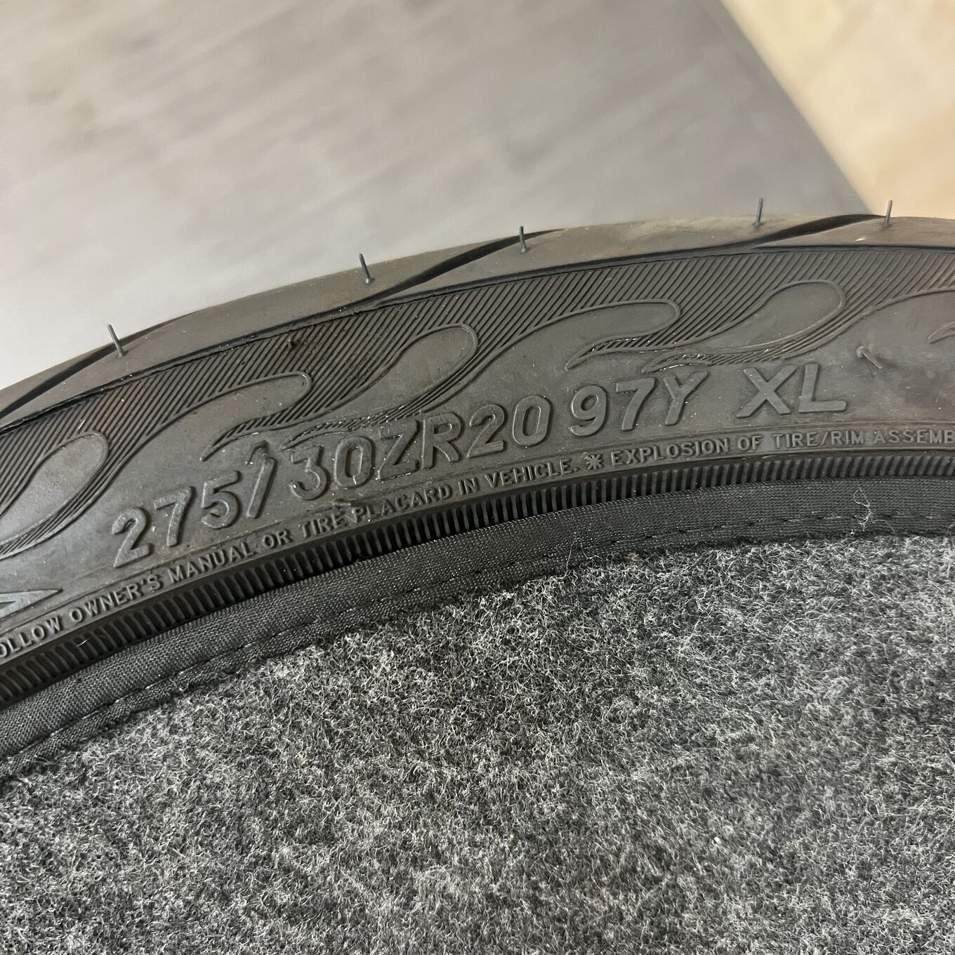 595EVO 275/30 R20, фото 6