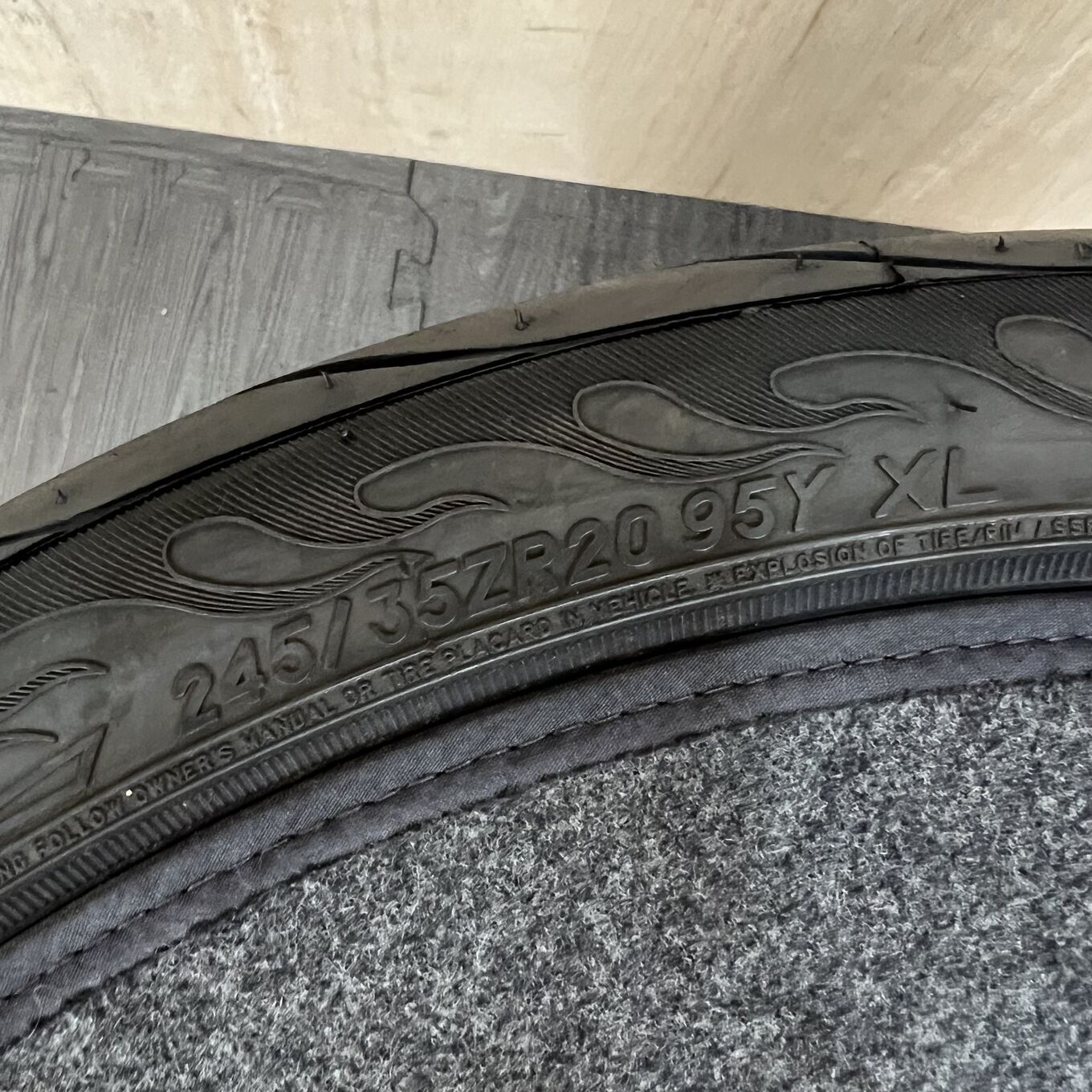 595EVO 245/35 R20, фото 6