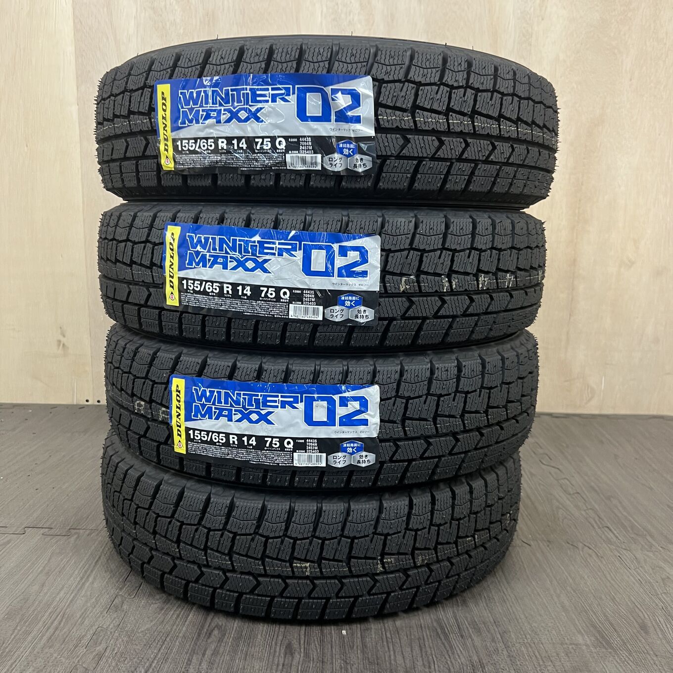 Dunlop WINTER MAXX WM02 155/65 R14, фото 5