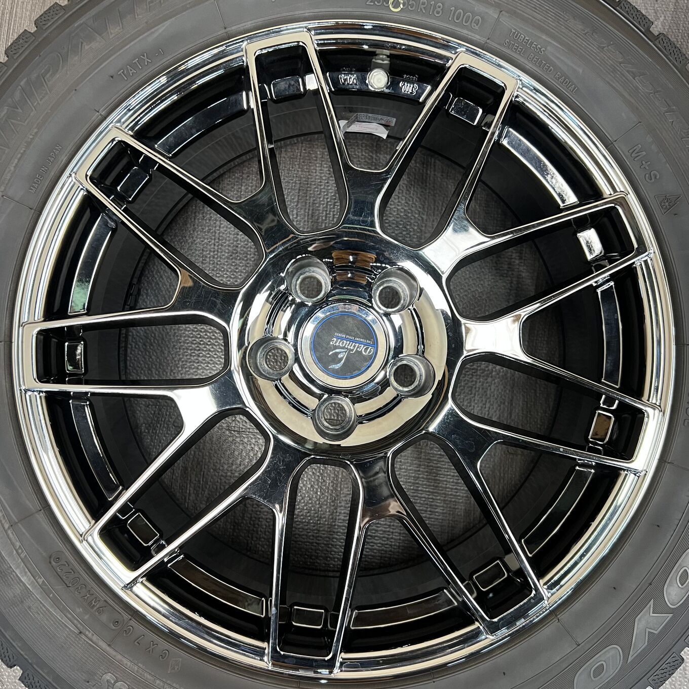 R18 7.5J ET35 5x114.3 DELMORE — 51 000 ¥/комплект