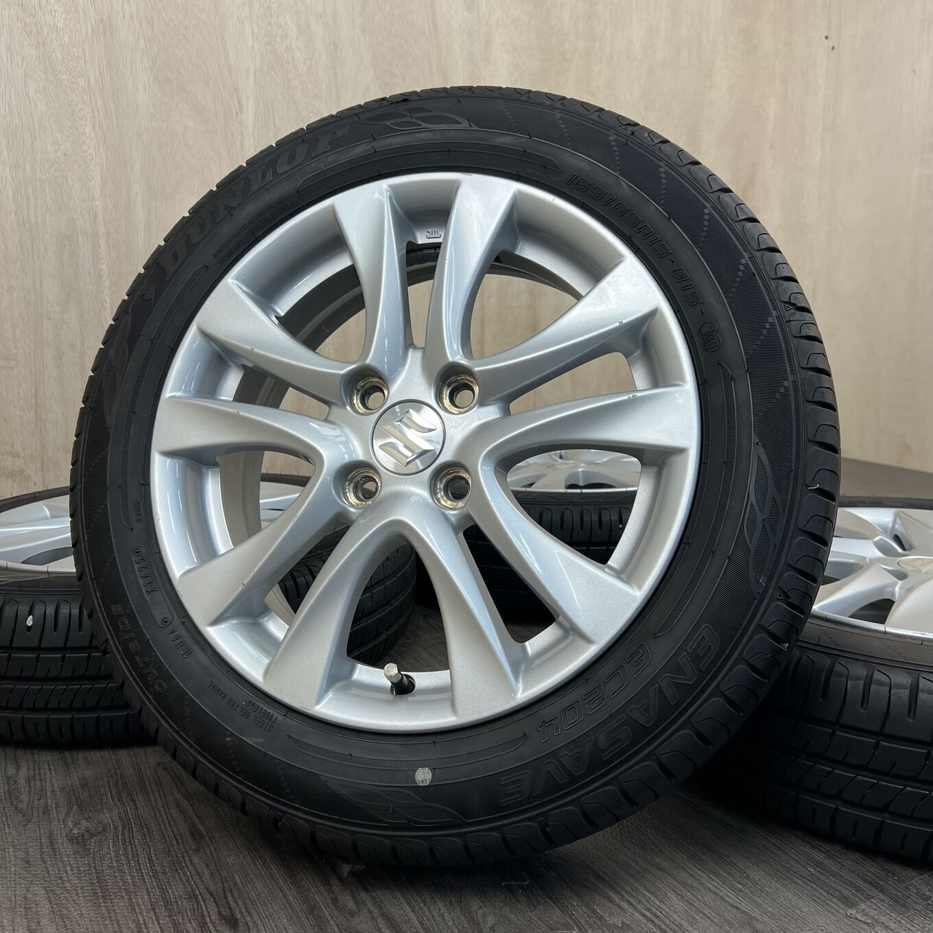 Б/У колесо в сборе 165/65 R15 Dunlop SOLIO, артикул 0327AS000926