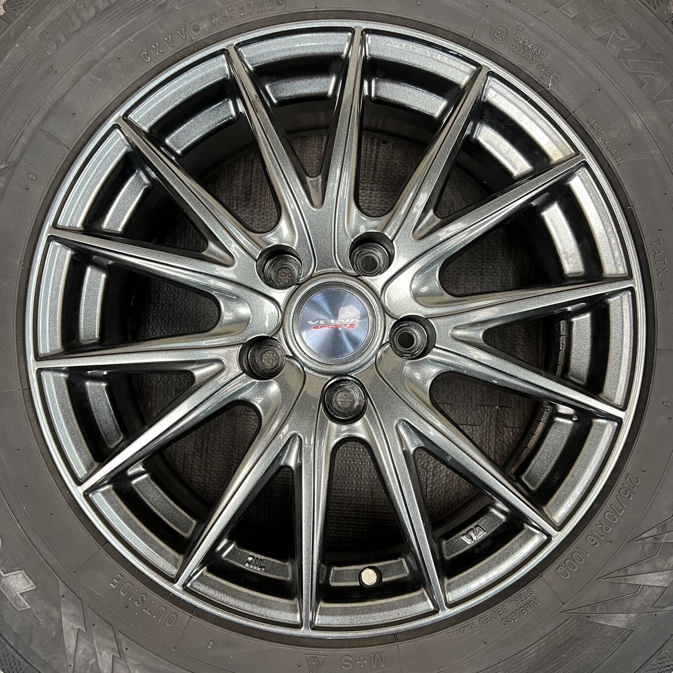 R16 6.5J ET40 5x114.3 VELVA SPORT 2 — 25 500 ¥/комплект