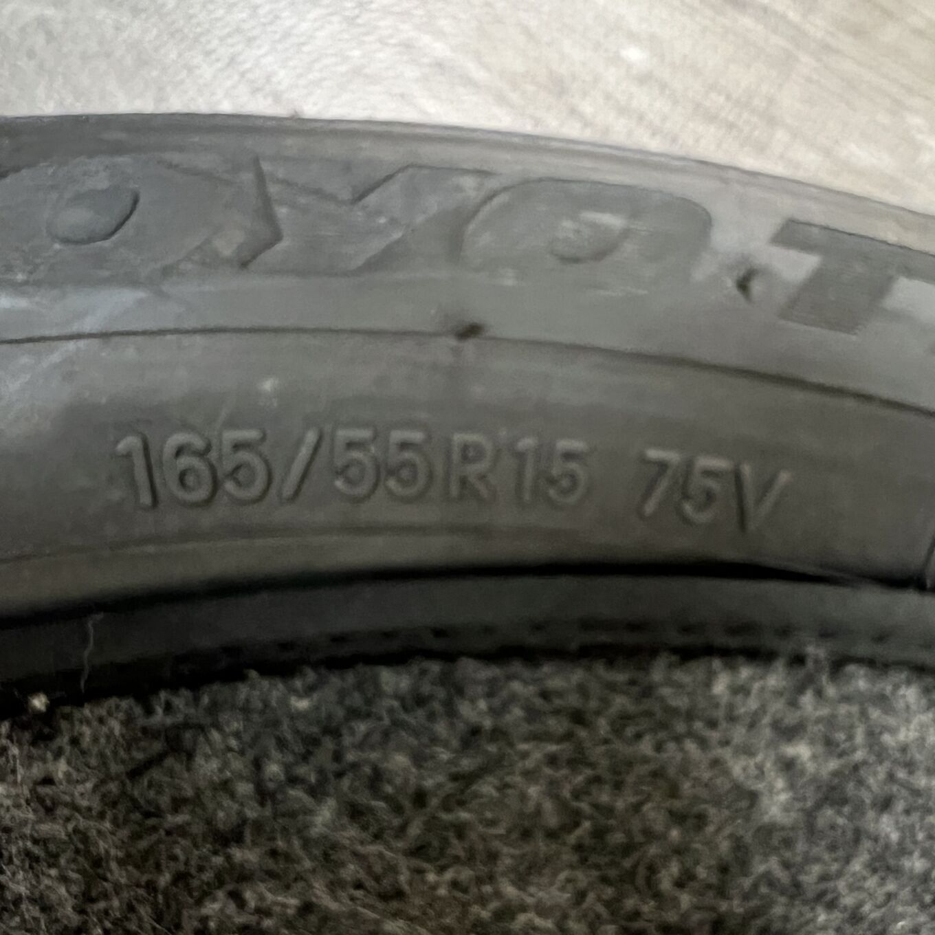 Toyo PROXES CF3 165/55 R15, фото 5