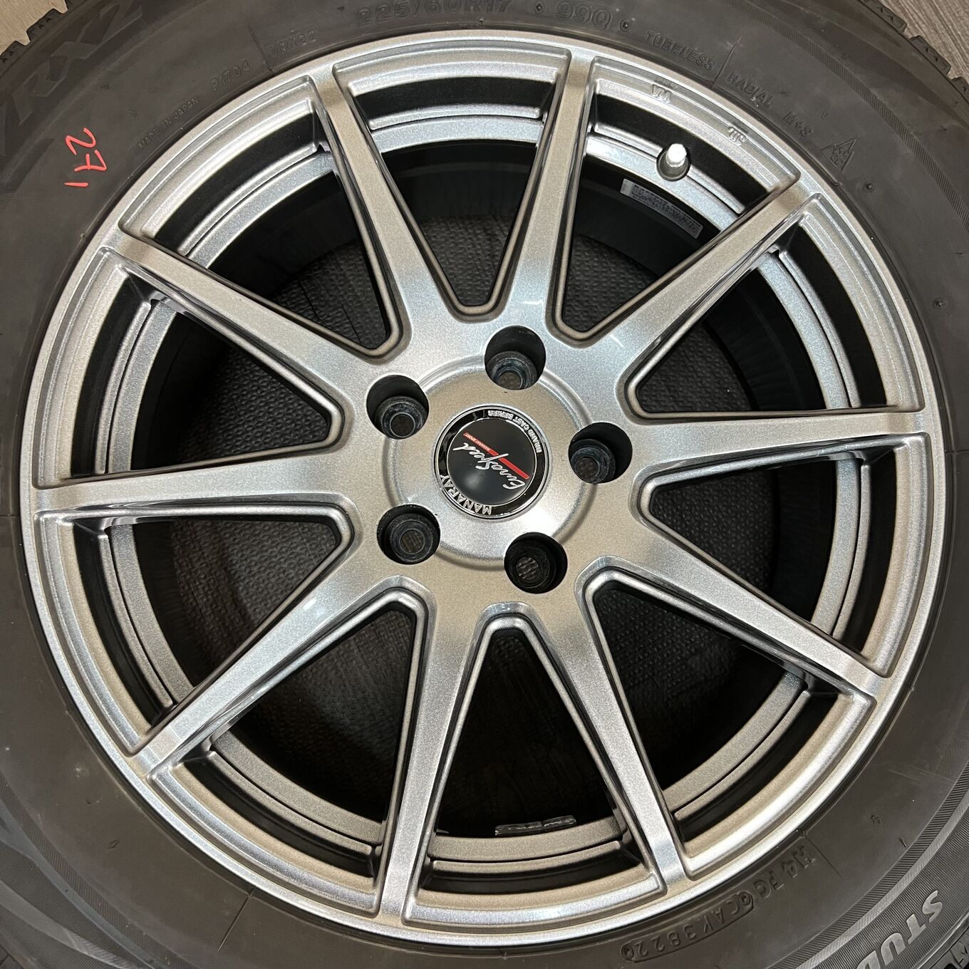 EUROSPEED MX-01 R17 7J ET23 5x114.3, фото 4