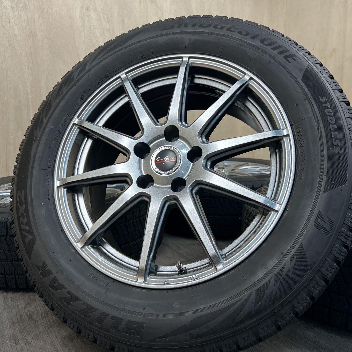 Б/У колесо в сборе 225/60 R17 Bridgestone EUROSPEED MX-01, артикул 0501AS000926