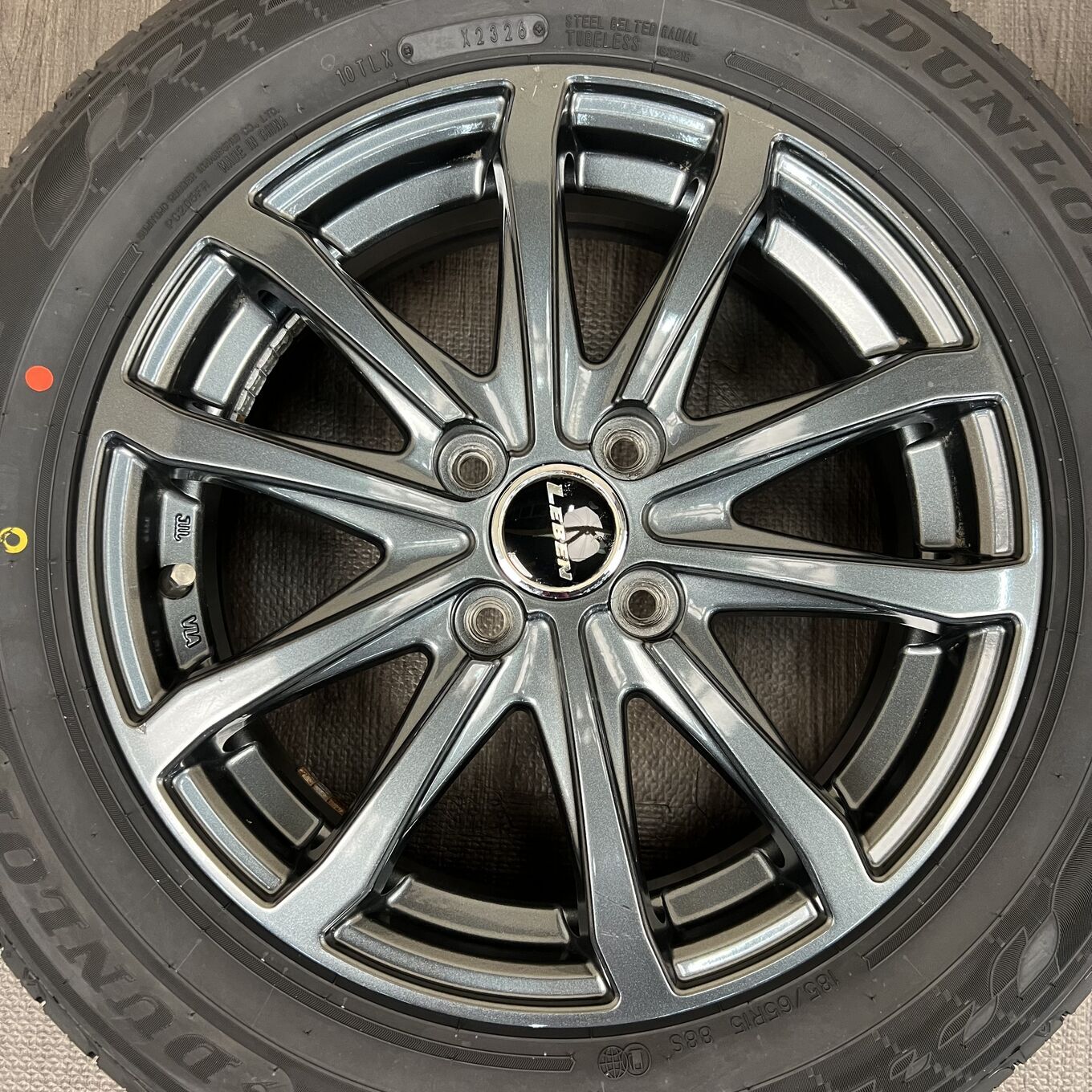 R15 5.5J ET45 4x100 Dunlop LOFIDA XM14 — 22 100 ¥/комплект