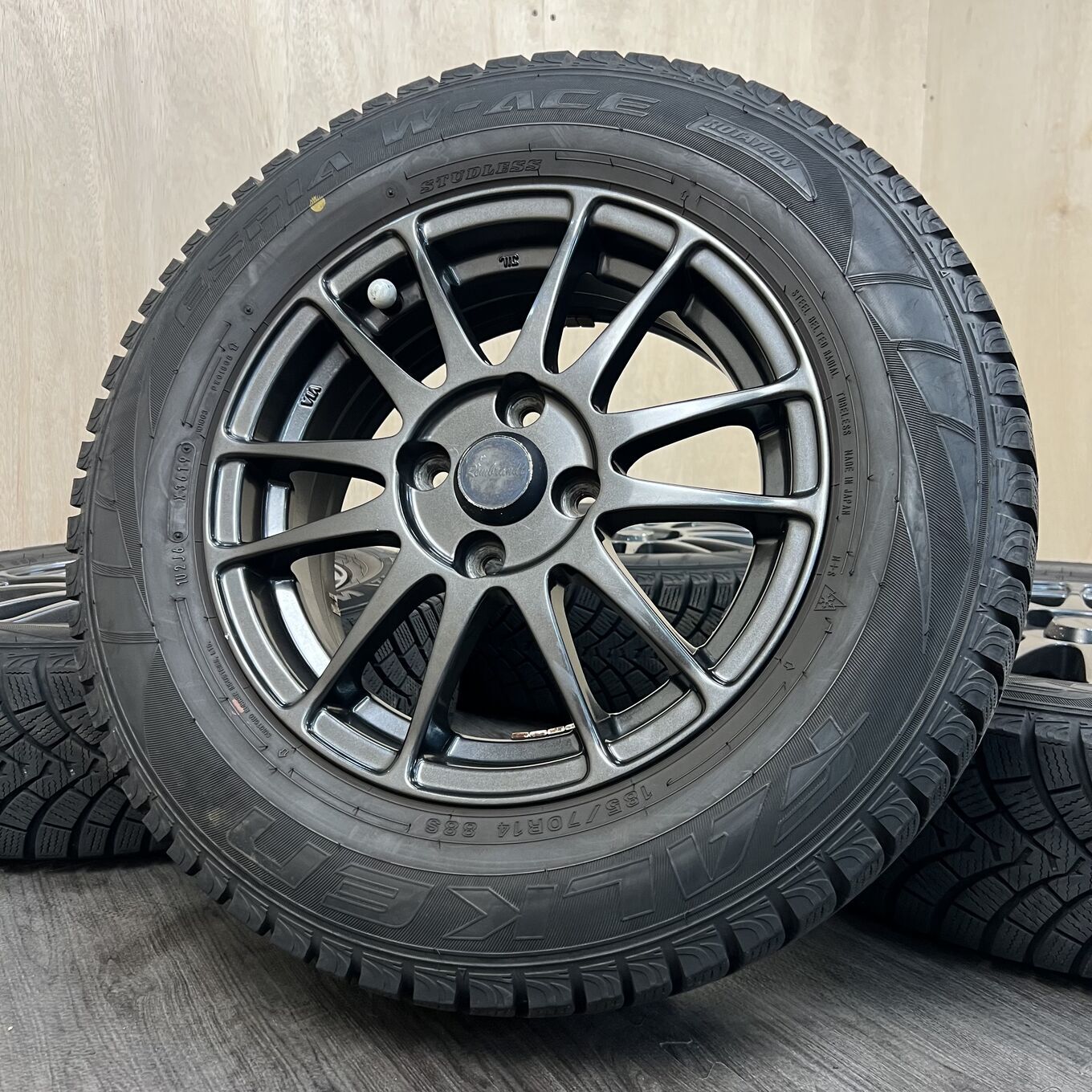 Б/У колесо в сборе 185/70 R14 Falken YFC MILOUS, артикул 0522AS000926