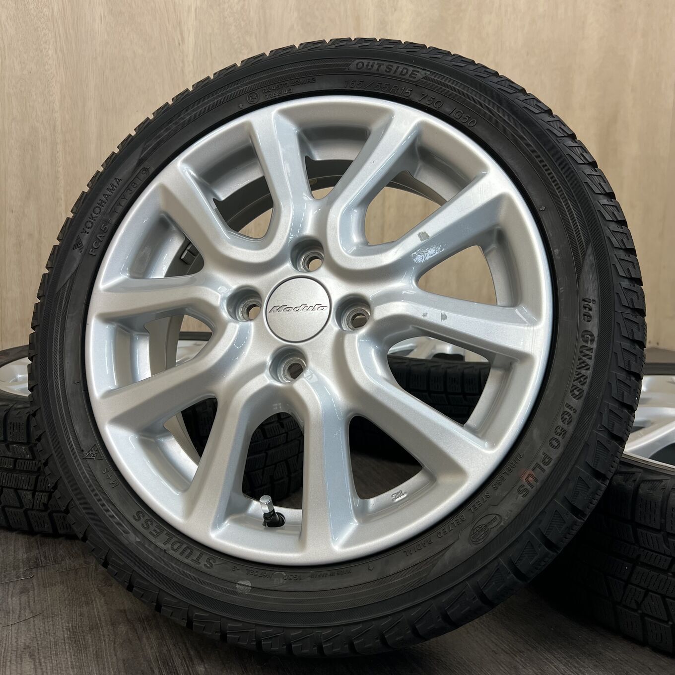 Б/У колесо в сборе 165/55 R15 Yokohama MODULO, артикул 0528AS000926