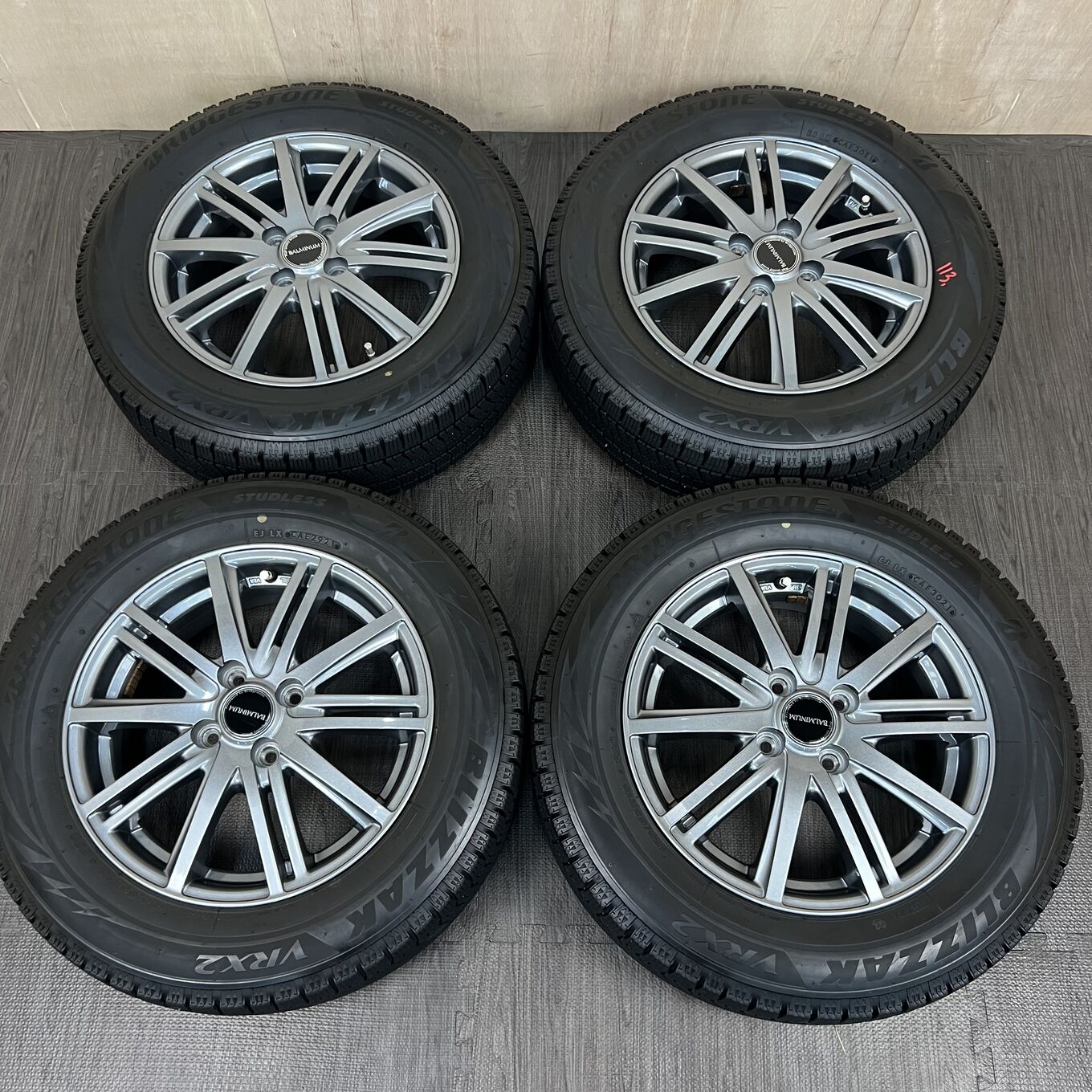 Bridgestone BALMINUM R15 5.5J ET48 4x100, фото 6