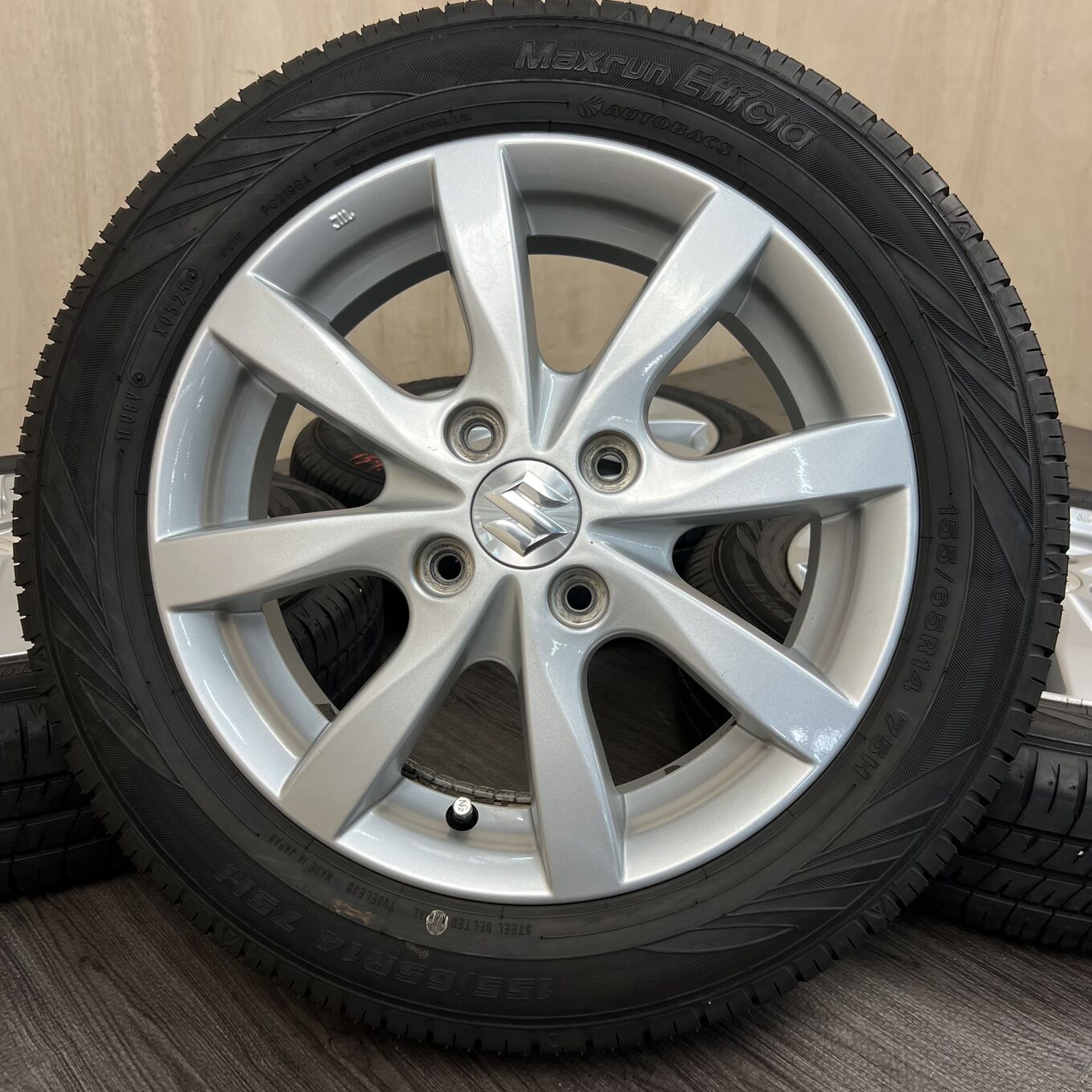 Б/У колесо в сборе 155/65 R14 Maxrun EFFICIA, артикул 139S40426