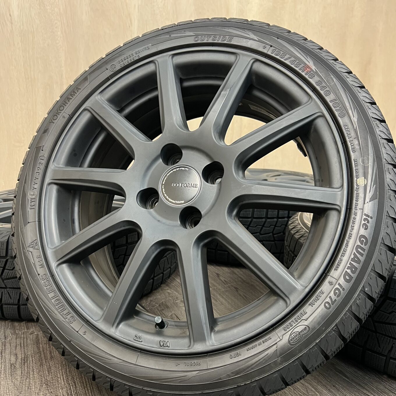 Б/У колесо в сборе 195/45 R16 Yokohama ECO FORME, артикул 173S40426