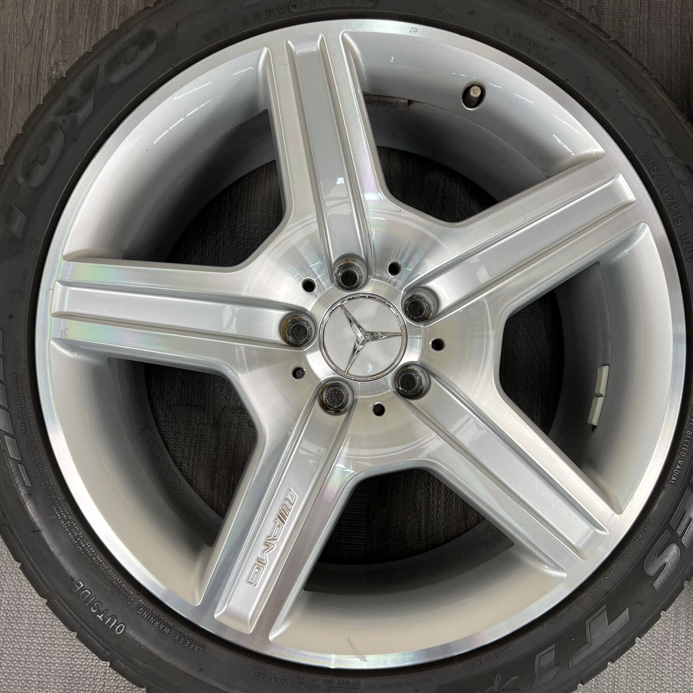 BENZ AMG R19 8.5J ET43 5x112, фото 2