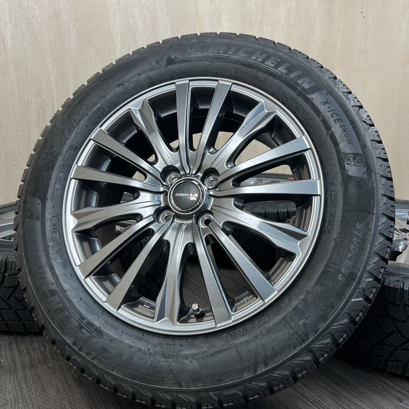 Б/У колесо в сборе 195/65 R16 Michelin SIBILLA NEXT WS, артикул 186S40426
