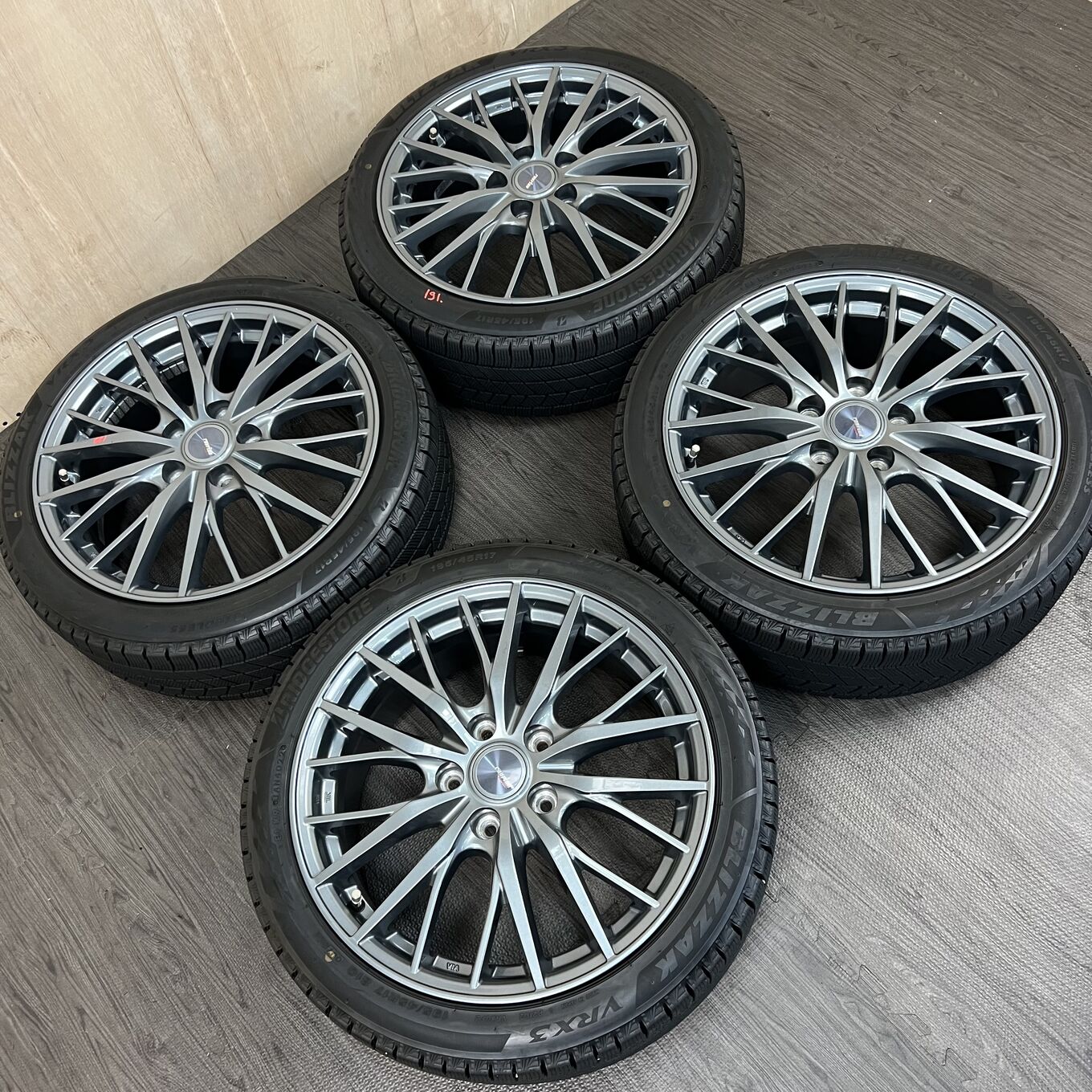Б/У колесо в сборе 195/45 R17 Bridgestone RAWRION RM01, артикул 191S40426
