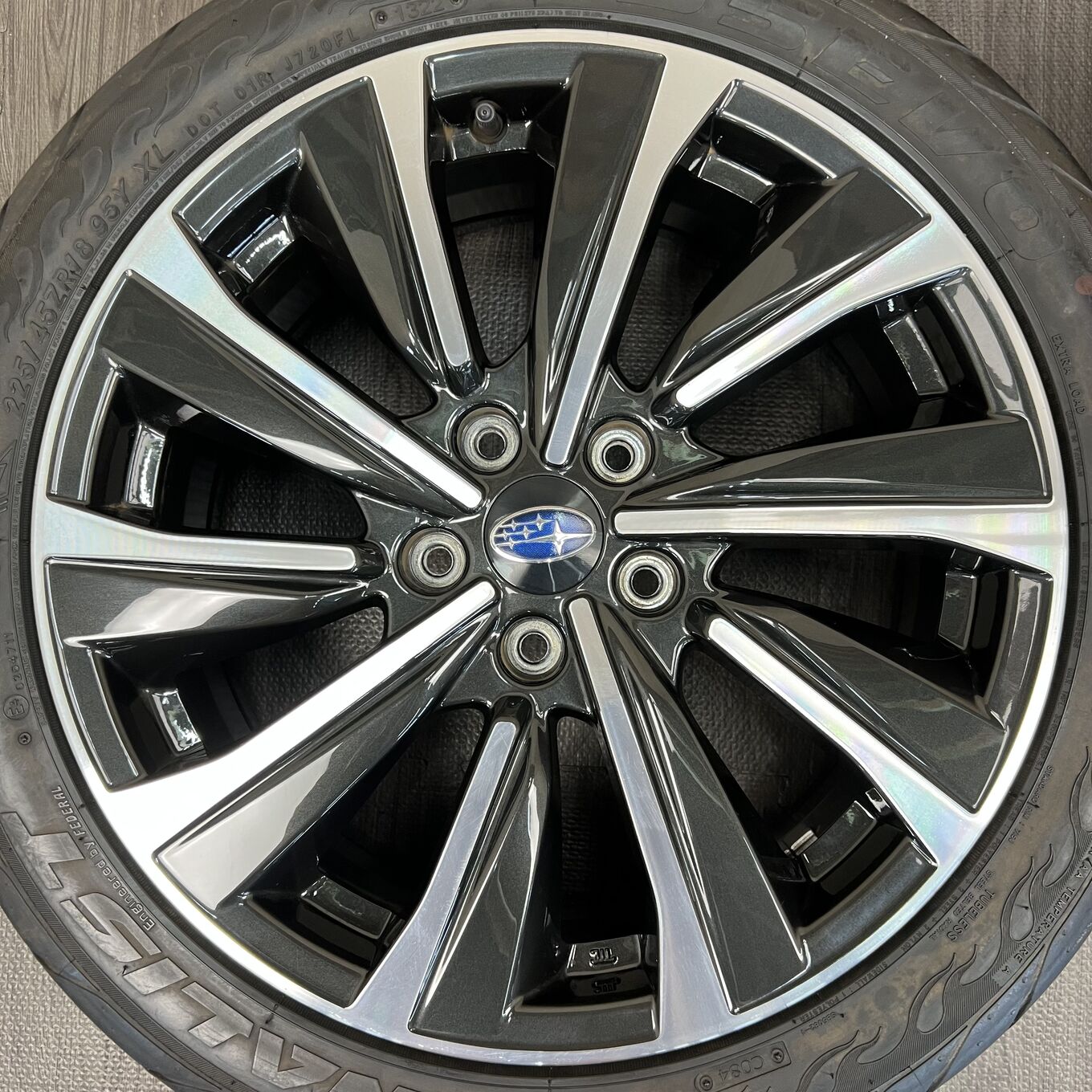 LEVORG R18 7.5J ET55 5x114.3, фото 2