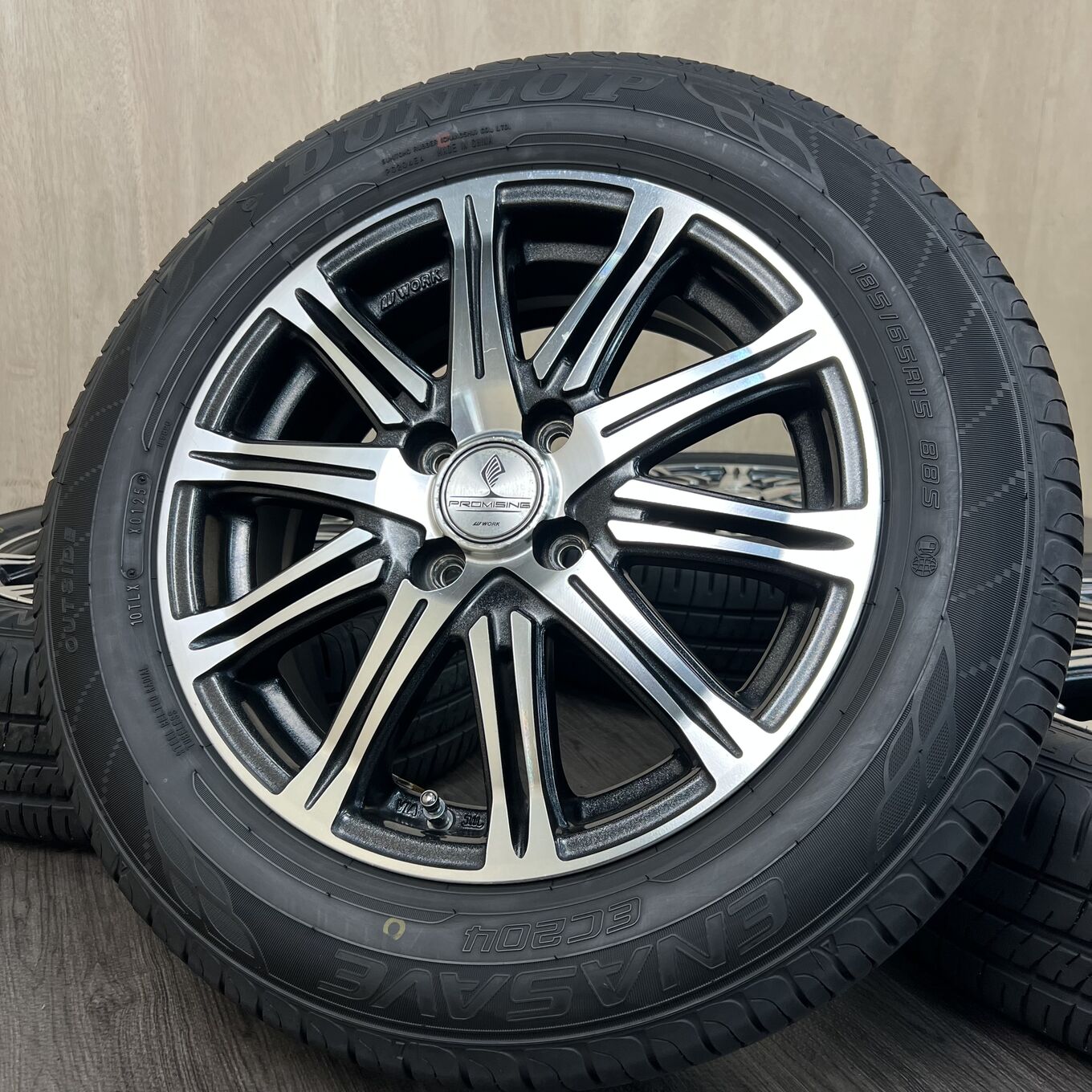 Б/У колесо в сборе 185/65 R15 Dunlop PROMISING, артикул 203S030426