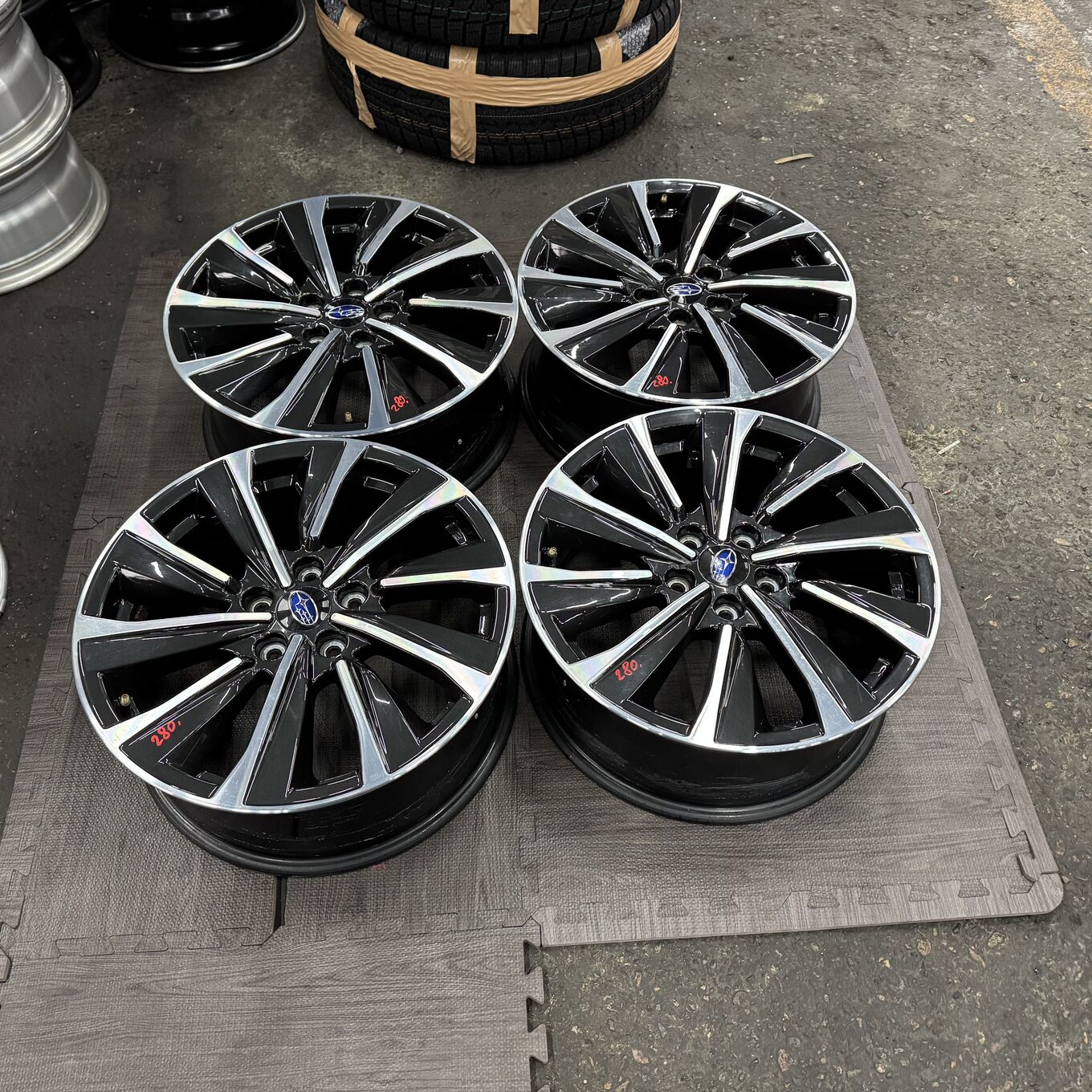 LEVORG STI R18 7.5J ET55 5x114.3, фото 5