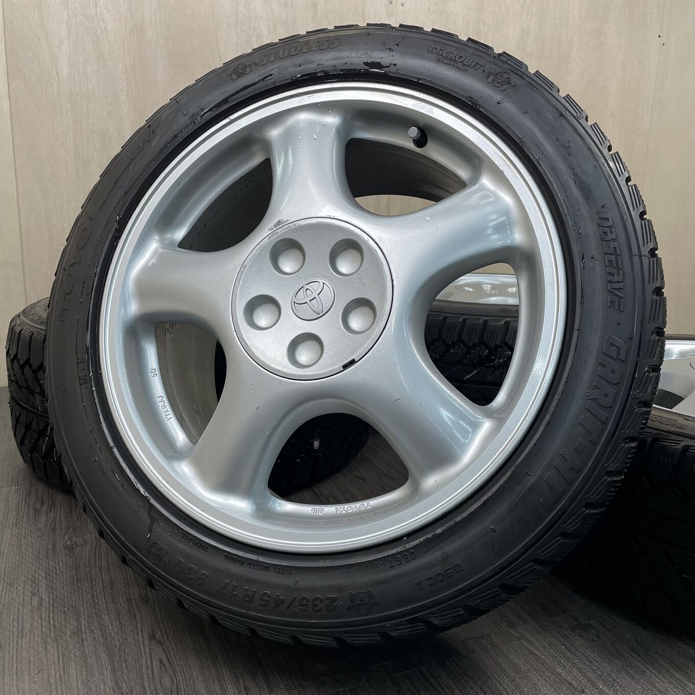 Б/У диск R17 8J ET50 5x114.3 Toyo SUPRA, артикул 2D40426