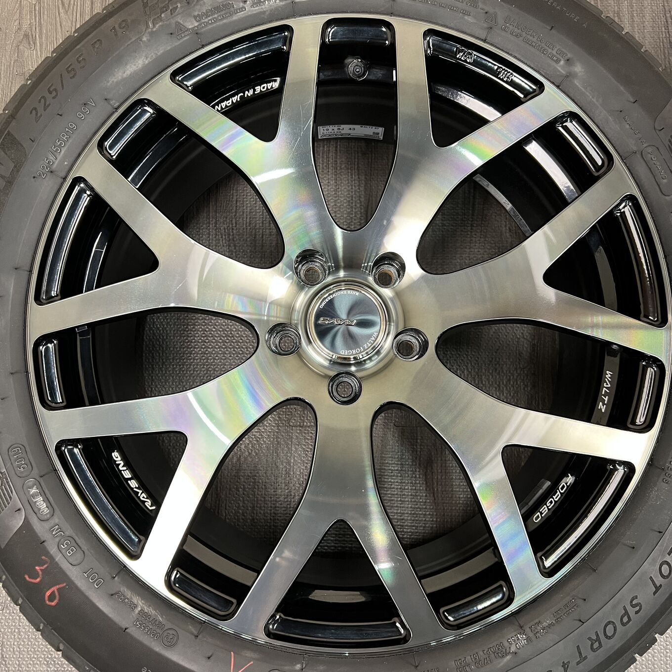 Michelin WALTZ FORGED 225/55 R19, фото 2