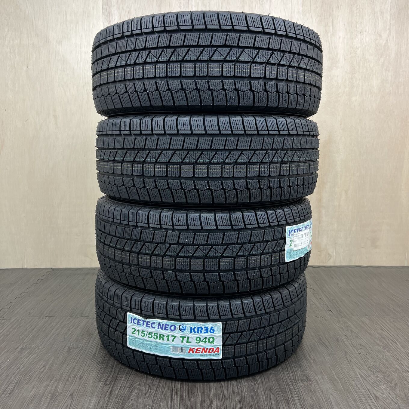 215/55 R17 Kenda ICETEC NEO KR36 — 25 400 ¥/комплект