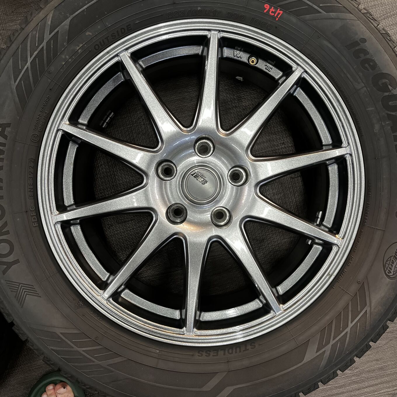 Yokohama ICE GUARD IG60 225/60 R17, фото 5
