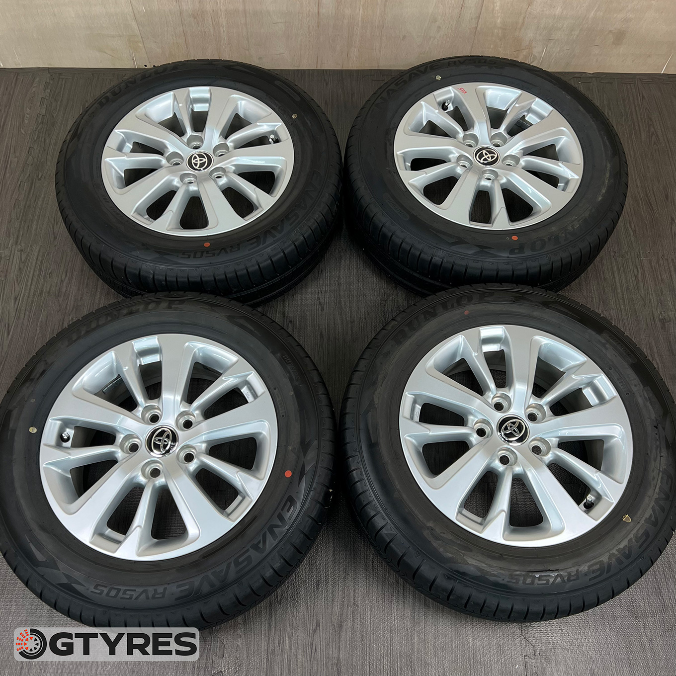 Б/У колесо в сборе 205/65 R16 Dunlop ENASAVE EC505, артикул 573S40925