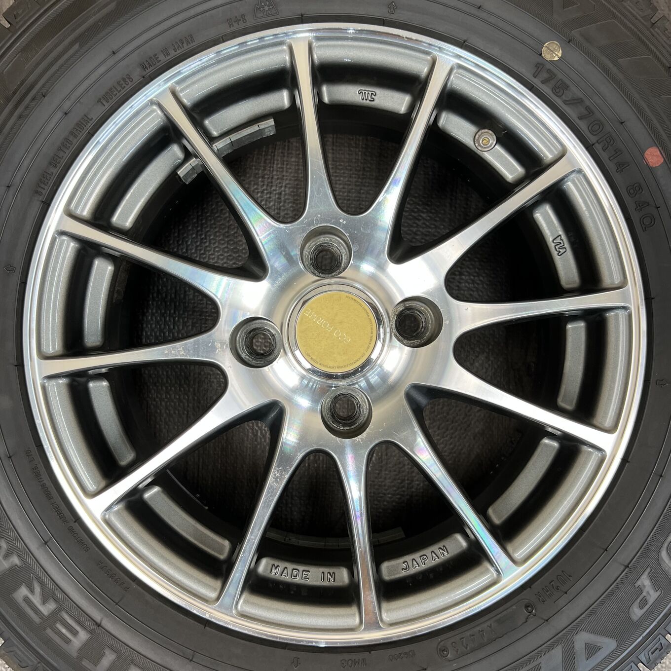 Bridgestone ECO FORME R14 5.5J ET48 4x100, фото 2