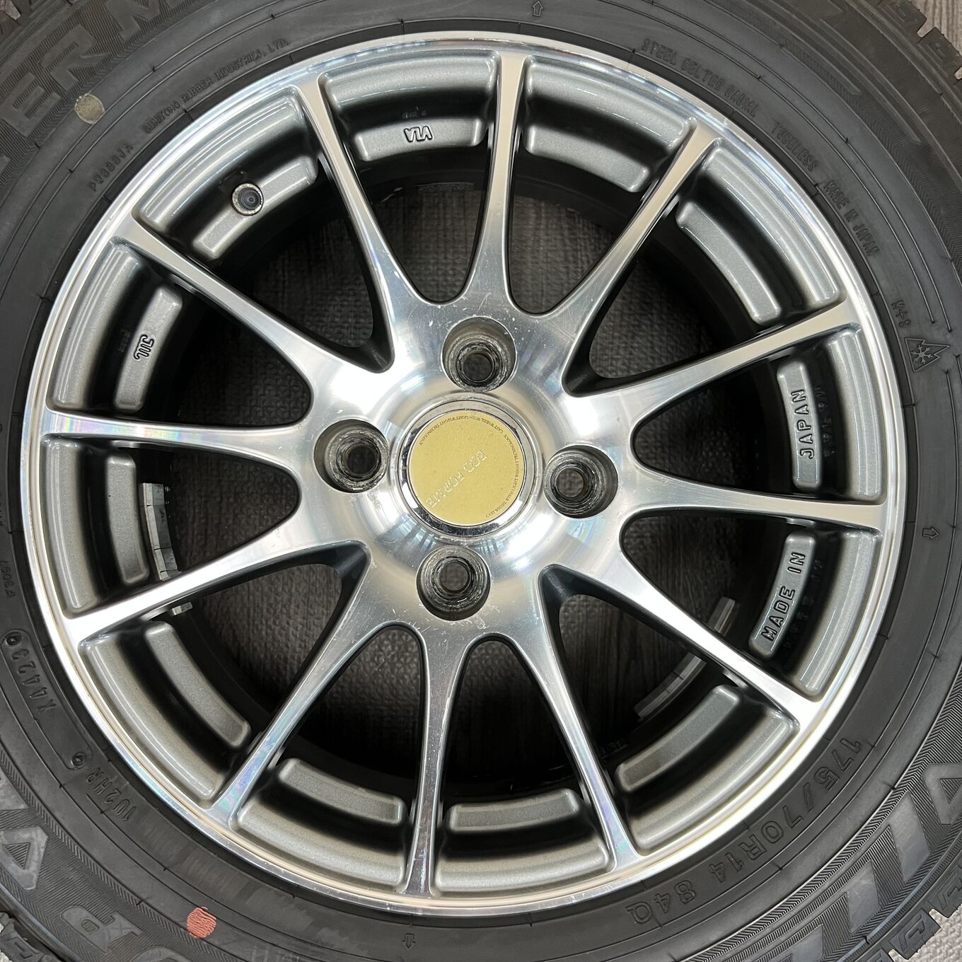 Bridgestone ECO FORME R14 5.5J ET48 4x100, фото 3