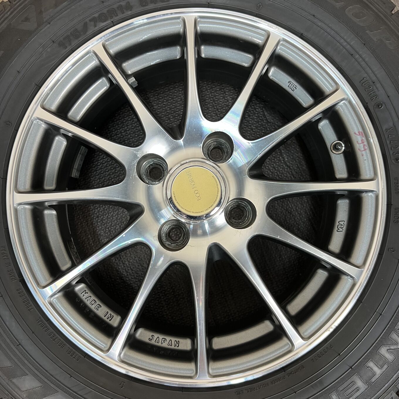Bridgestone ECO FORME R14 5.5J ET48 4x100, фото 5