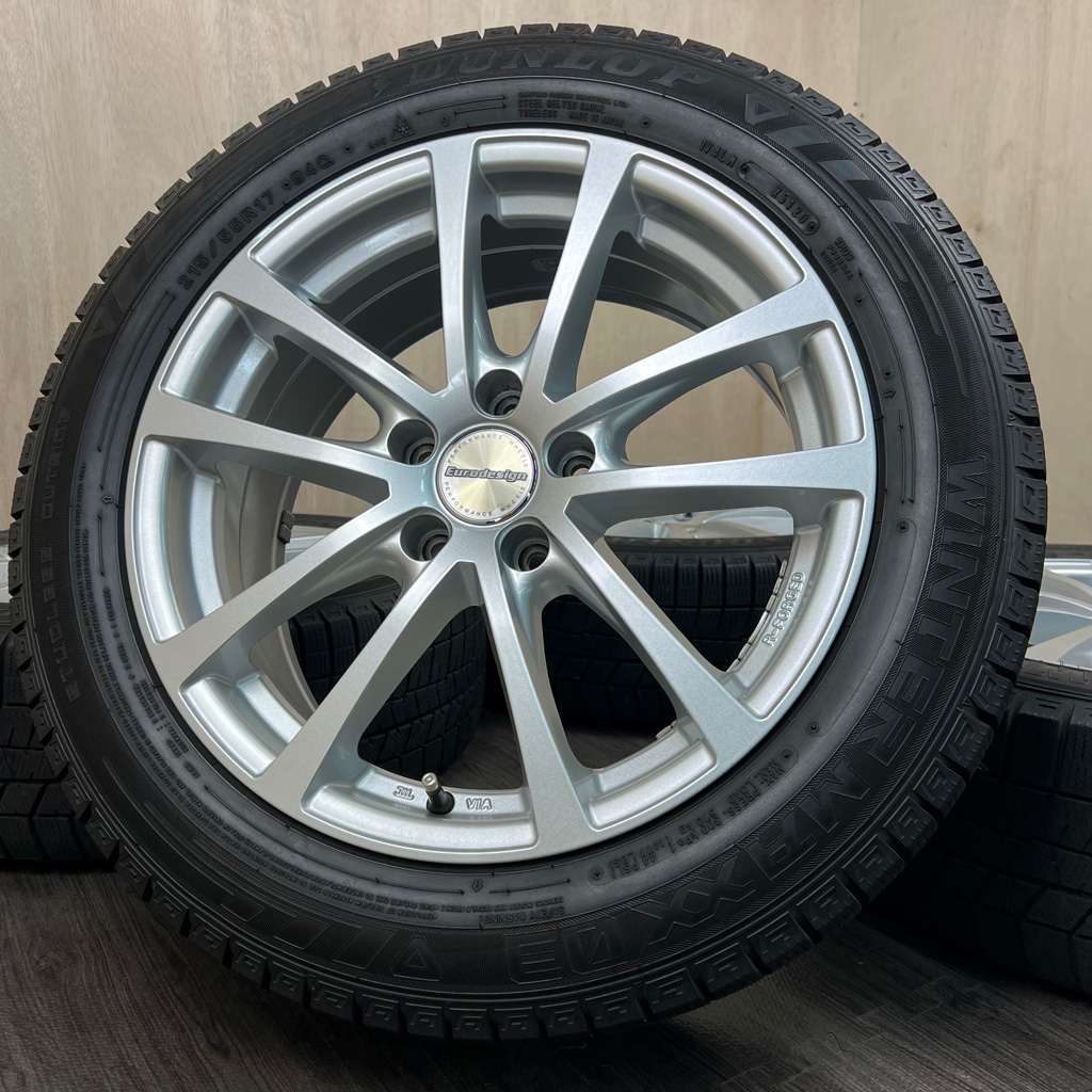 215/55 R17 Dunlop WINTERMAXX WM03 — 34 000 ¥/комплект