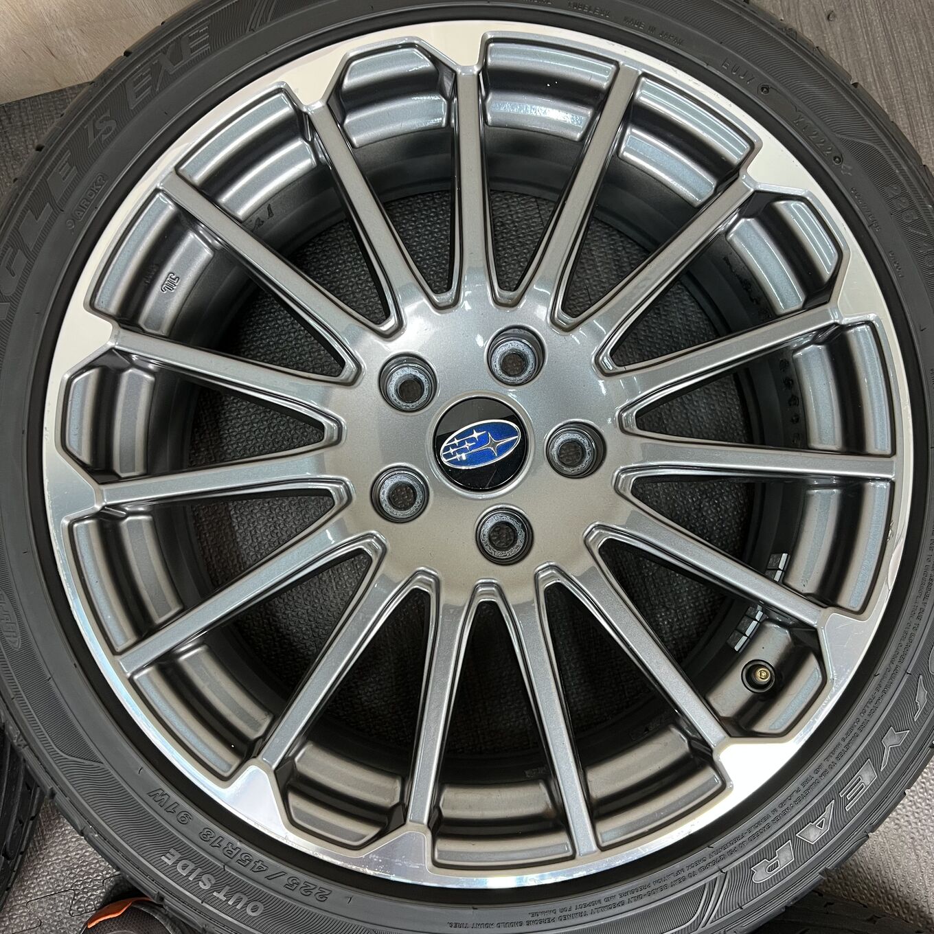 LEVORG STI R18 7.5J ET55 5x114.3, фото 5