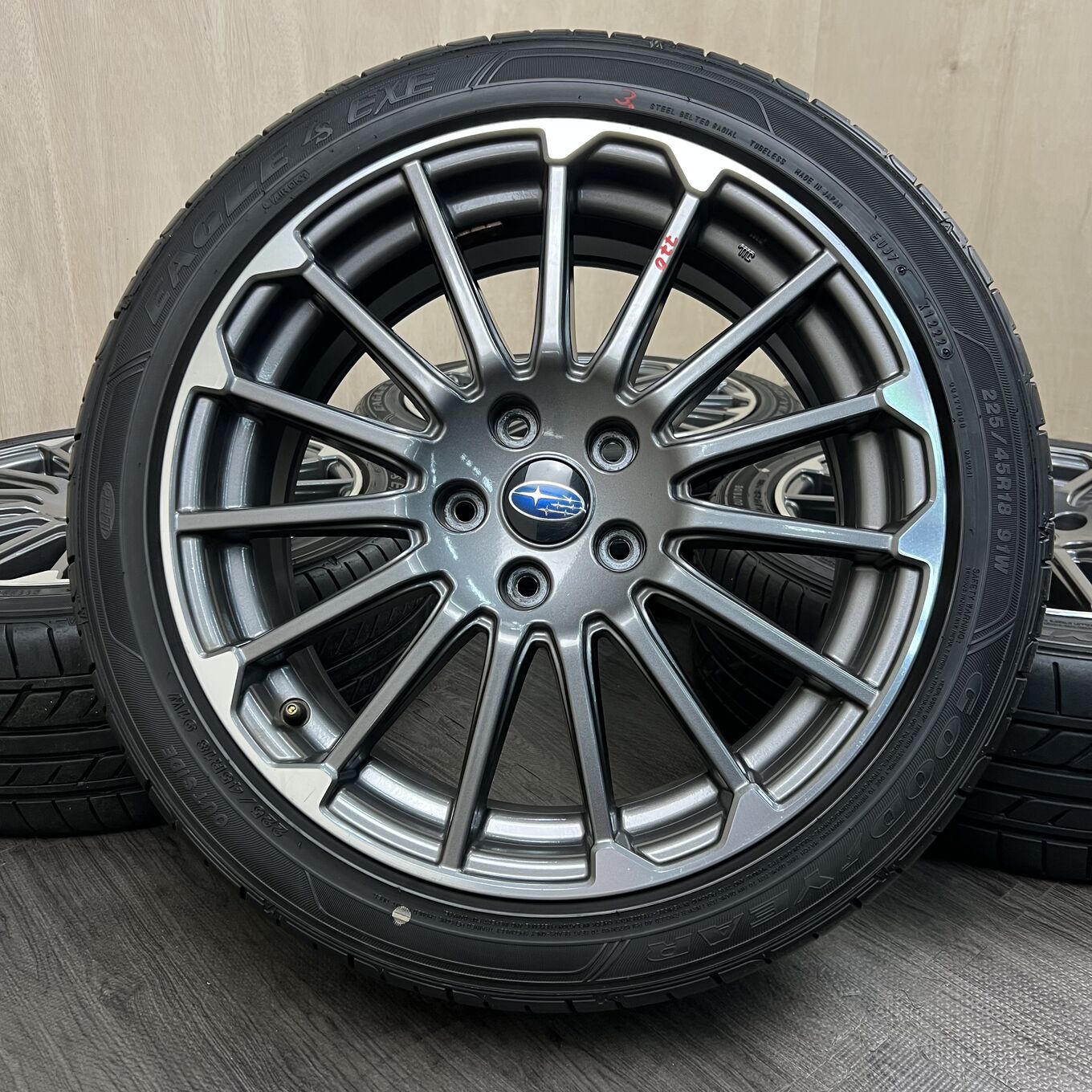 LEVORG STI R18 7.5J ET55 5x114.3, фото 6