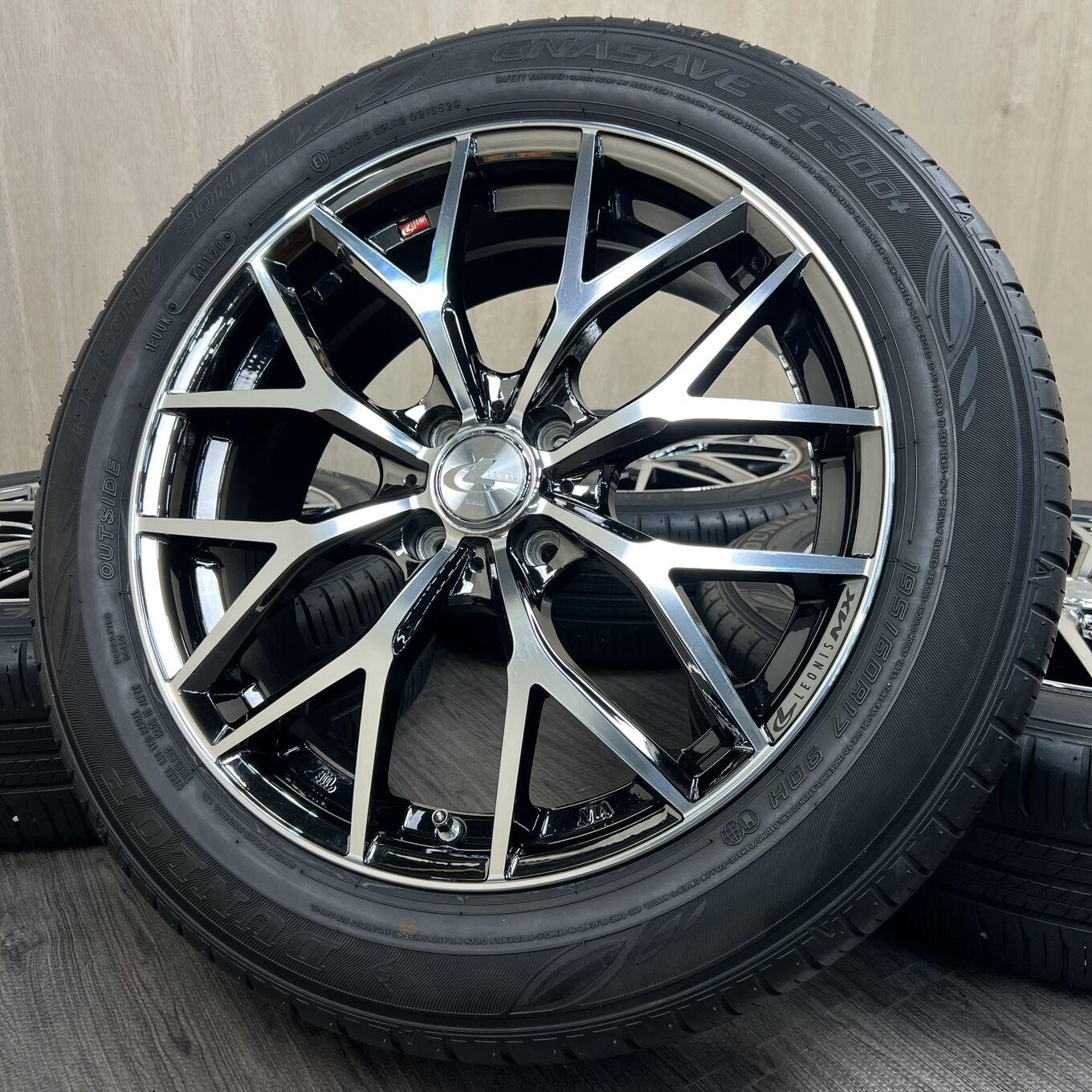 Б/У колесо в сборе 195/60 R17 Dunlop LEONIS MX, артикул 79S40426
