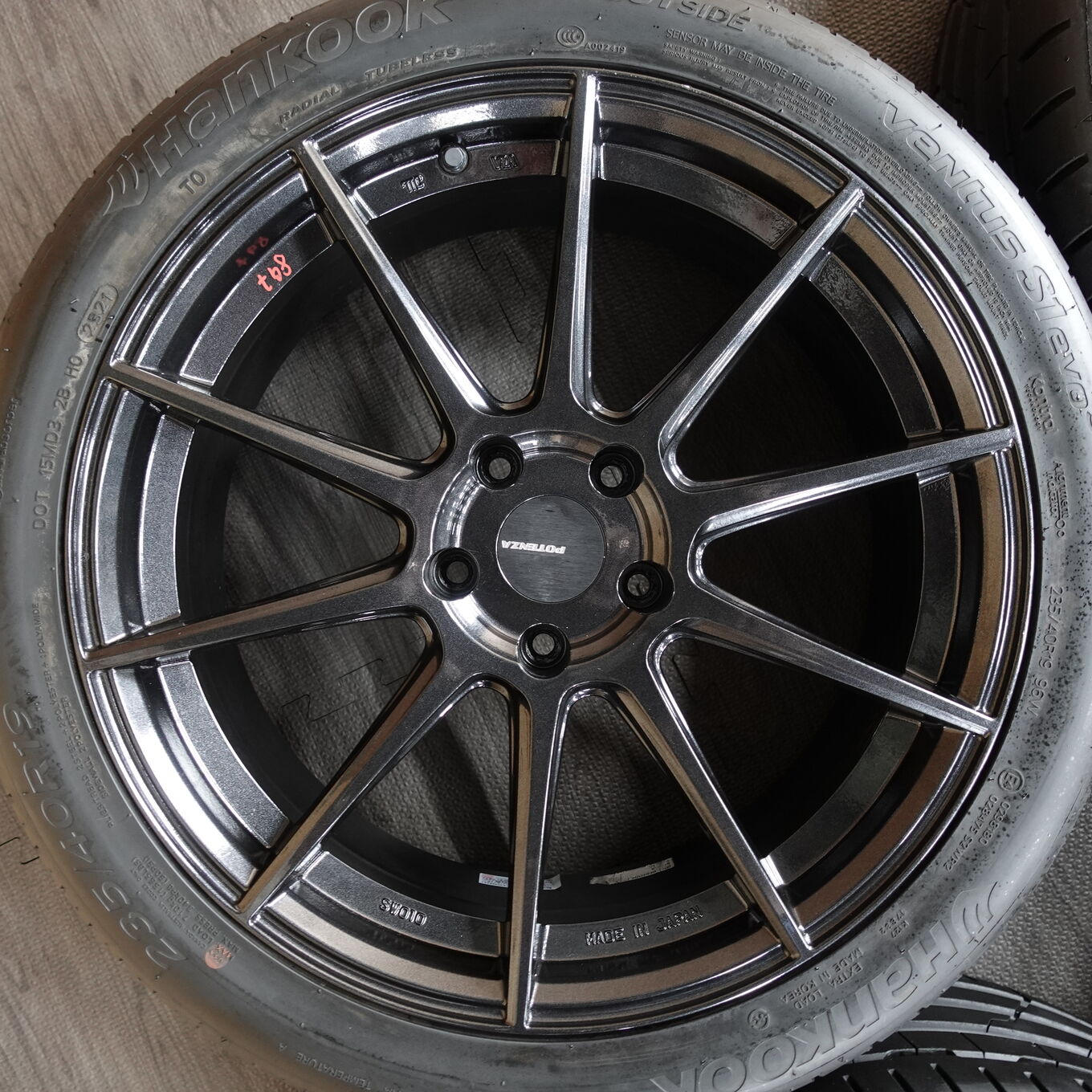 Bridgestone POTENZA SW010 R19 8J ET38 5x114.3, фото 4