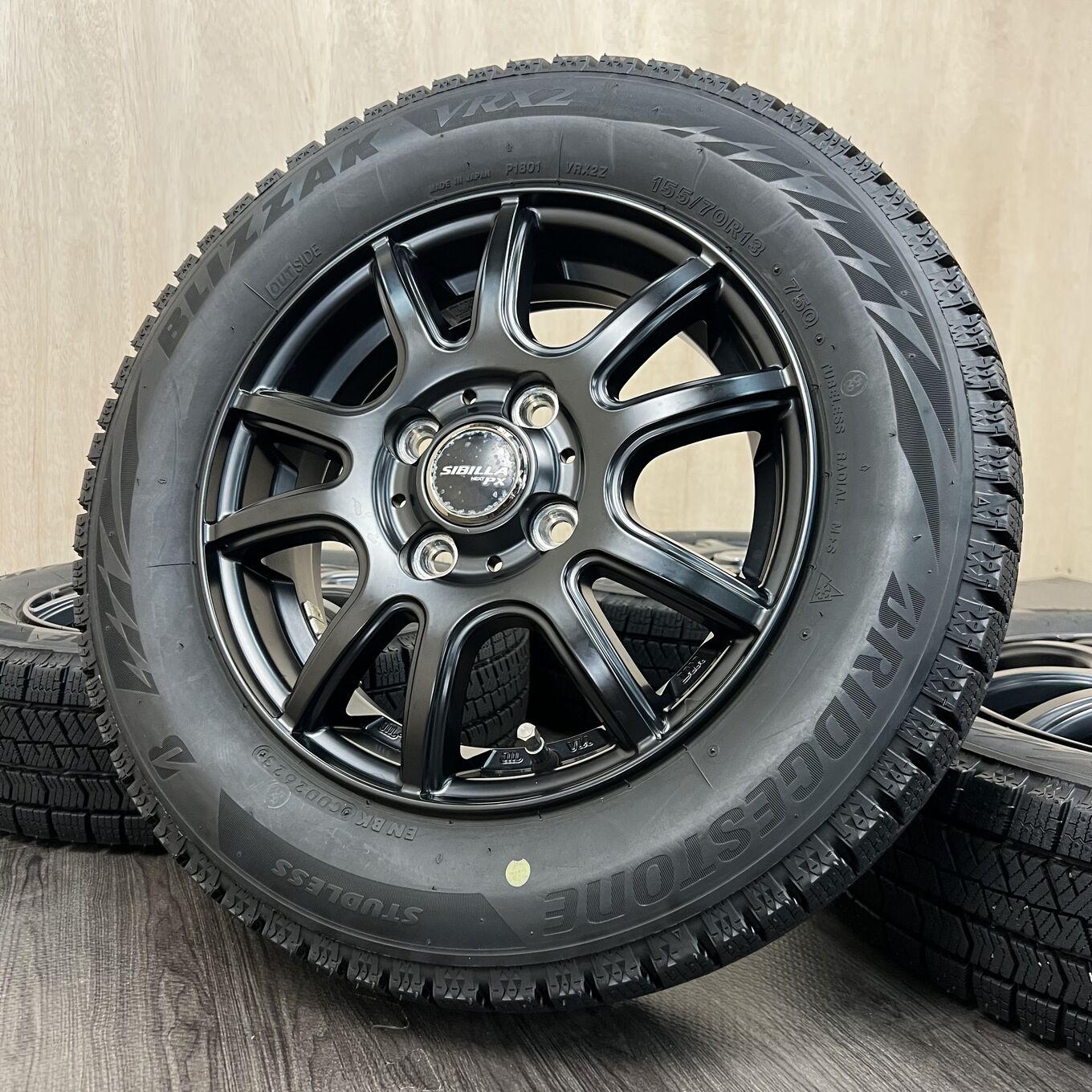 Б/У колесо в сборе 155/70 R13 Bridgestone SIBILLA NEXT PX, артикул 89S40426